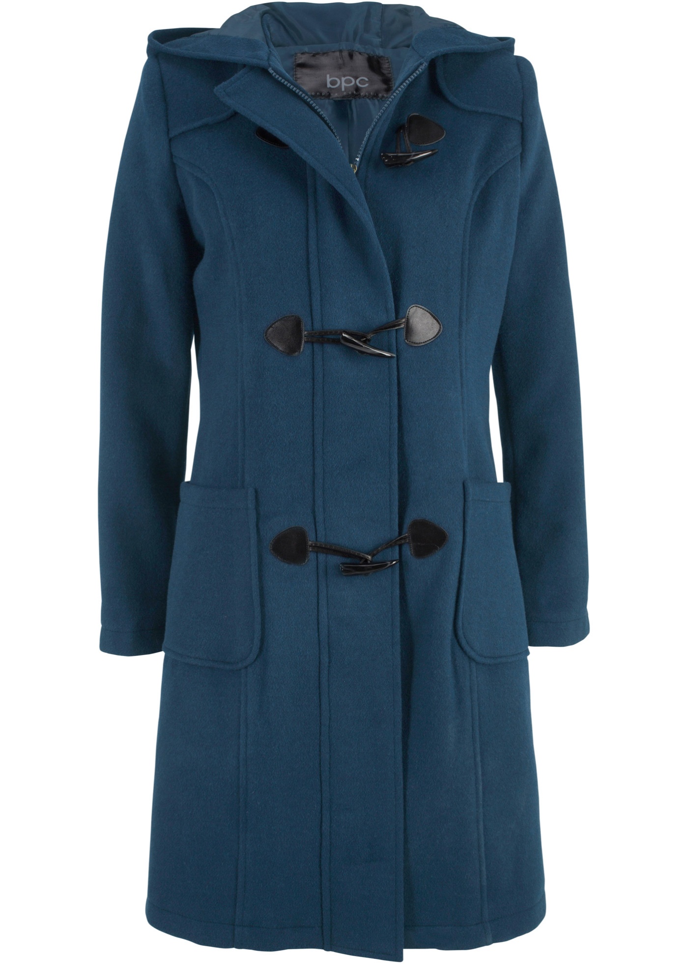 Manteau duffle-coat en laine