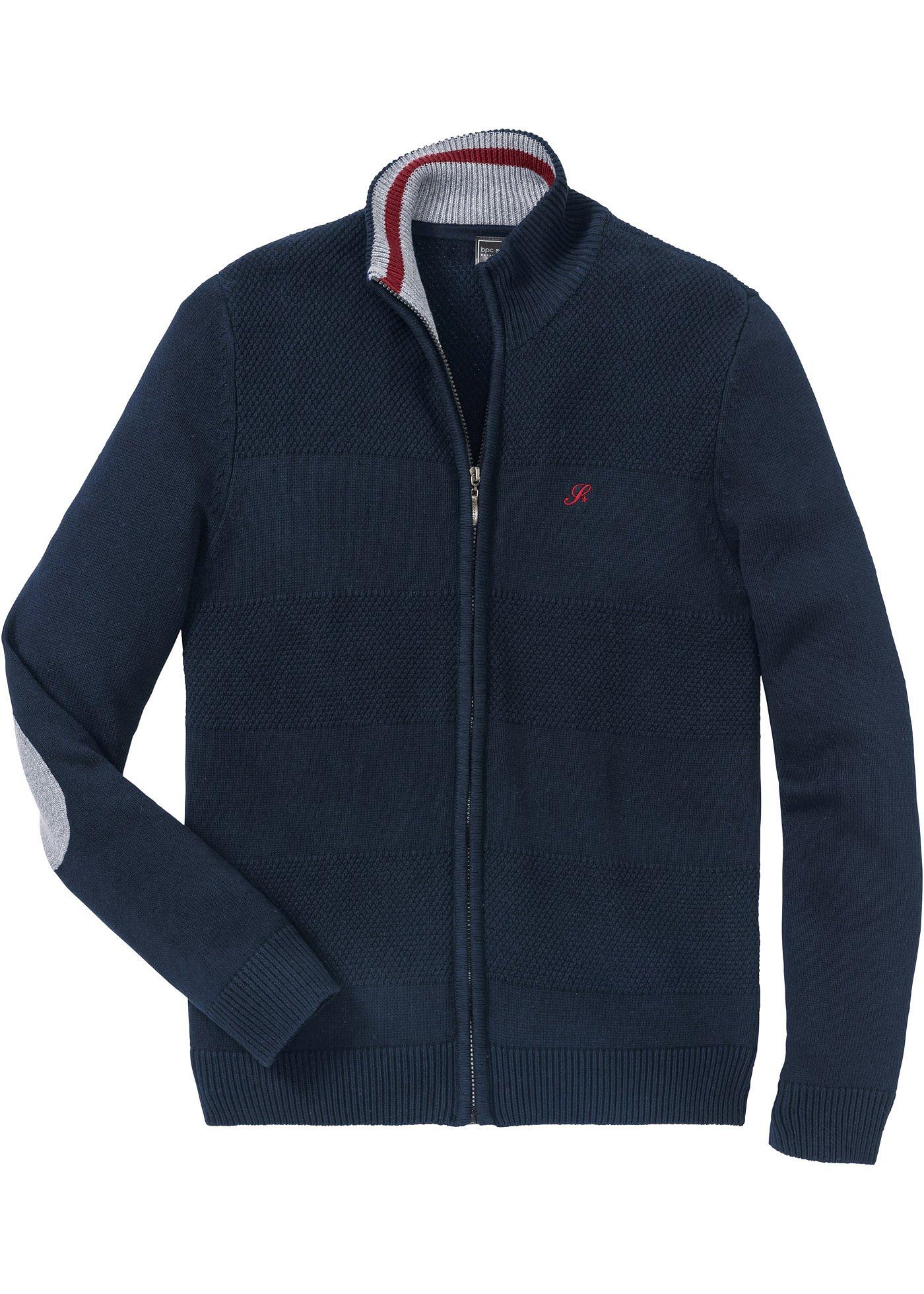 Gilet en maille avec coton recyclé