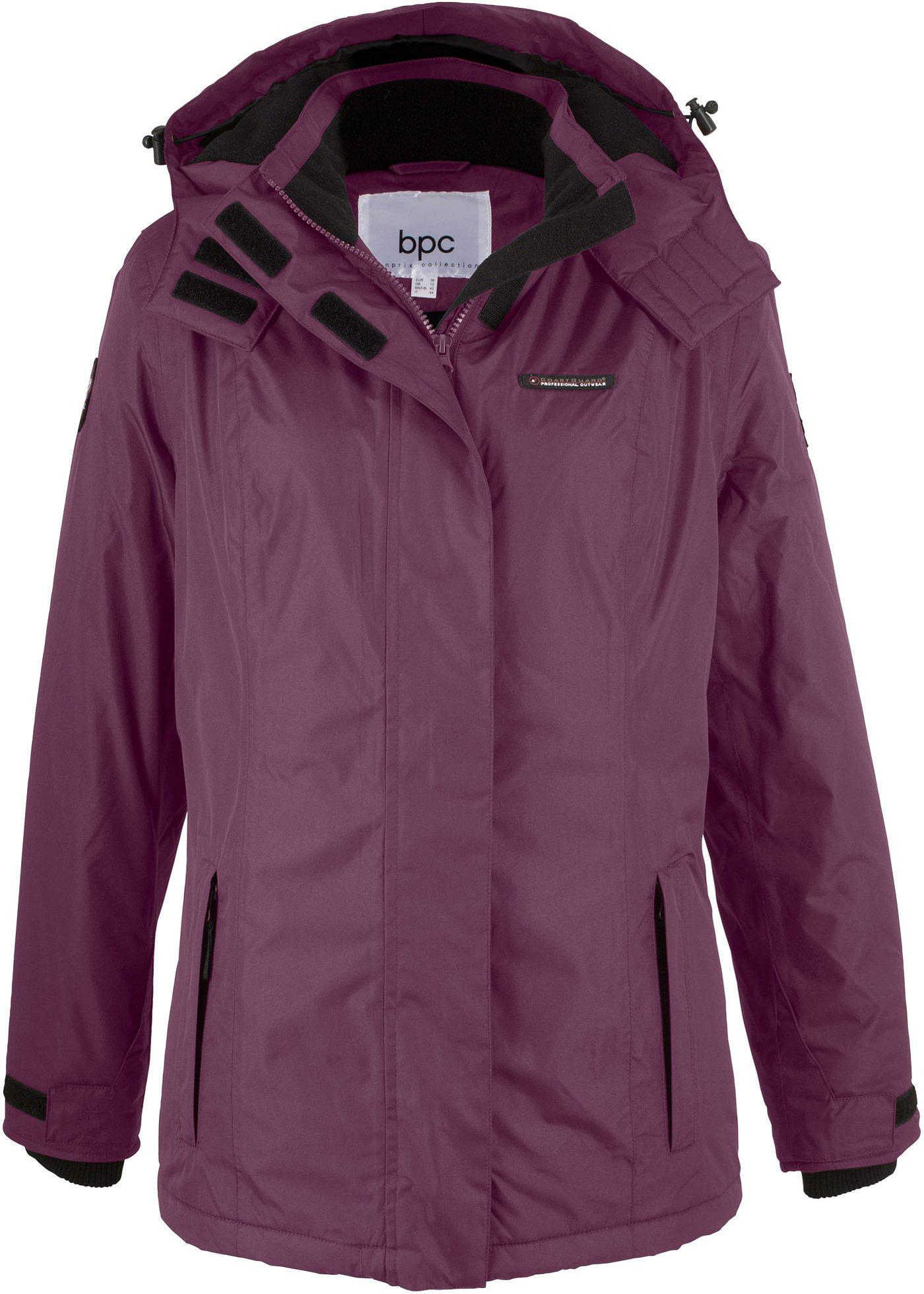 Veste outdoor à capuche amovible