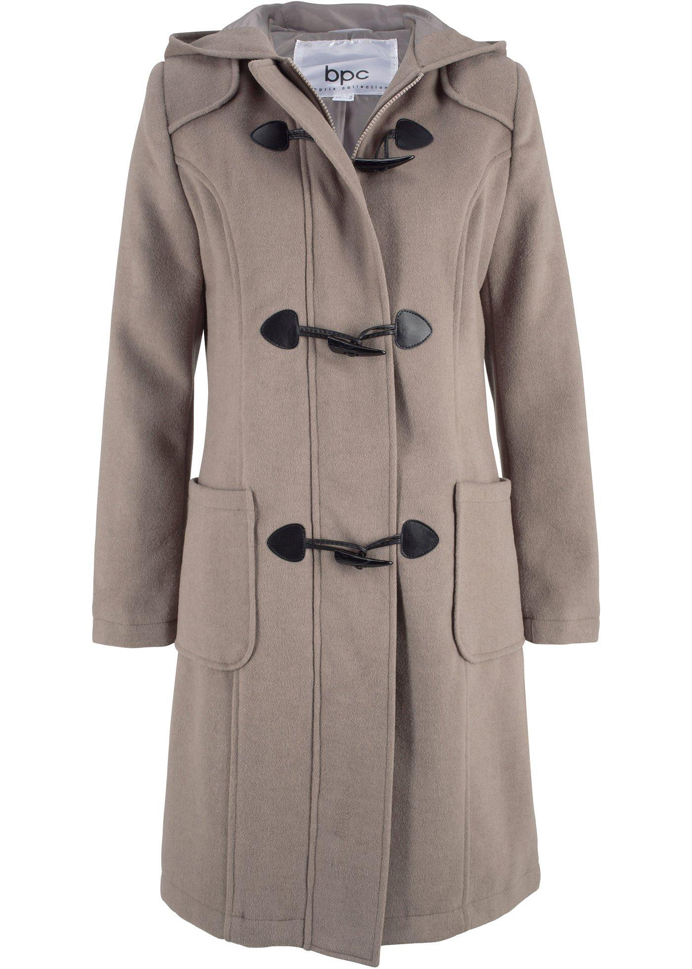 Manteau duffle-coat en laine