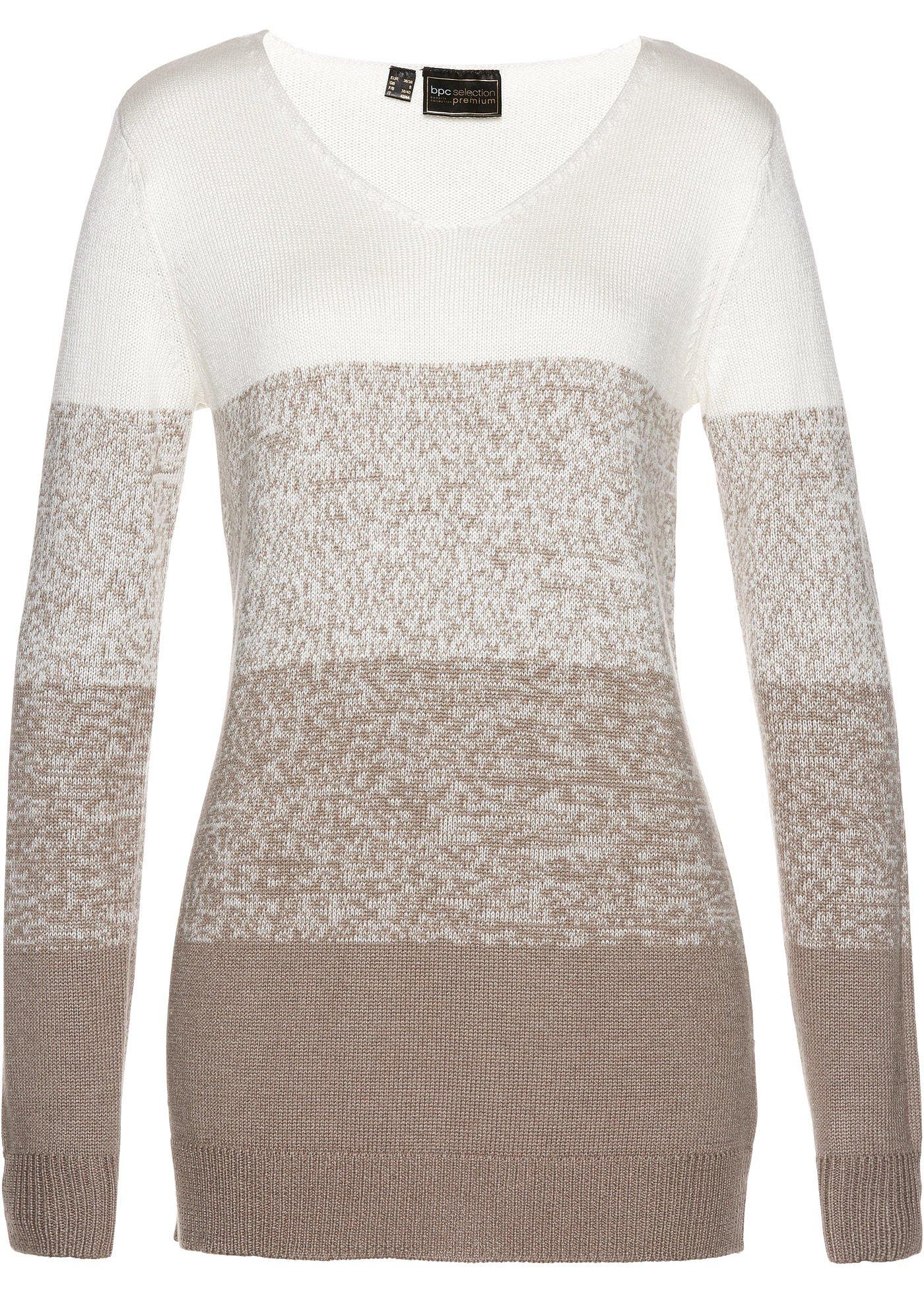 Pull long à teneur en cachemire