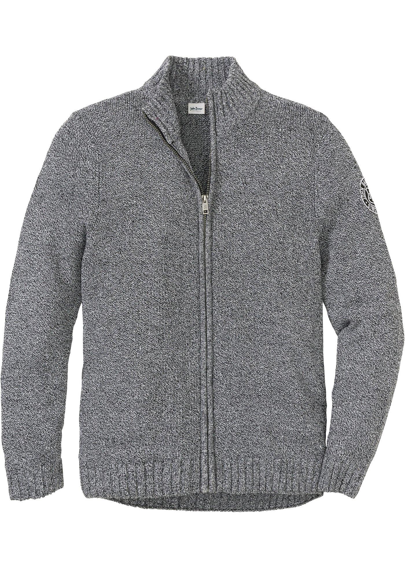 Gilet en maille avec coton recyclé