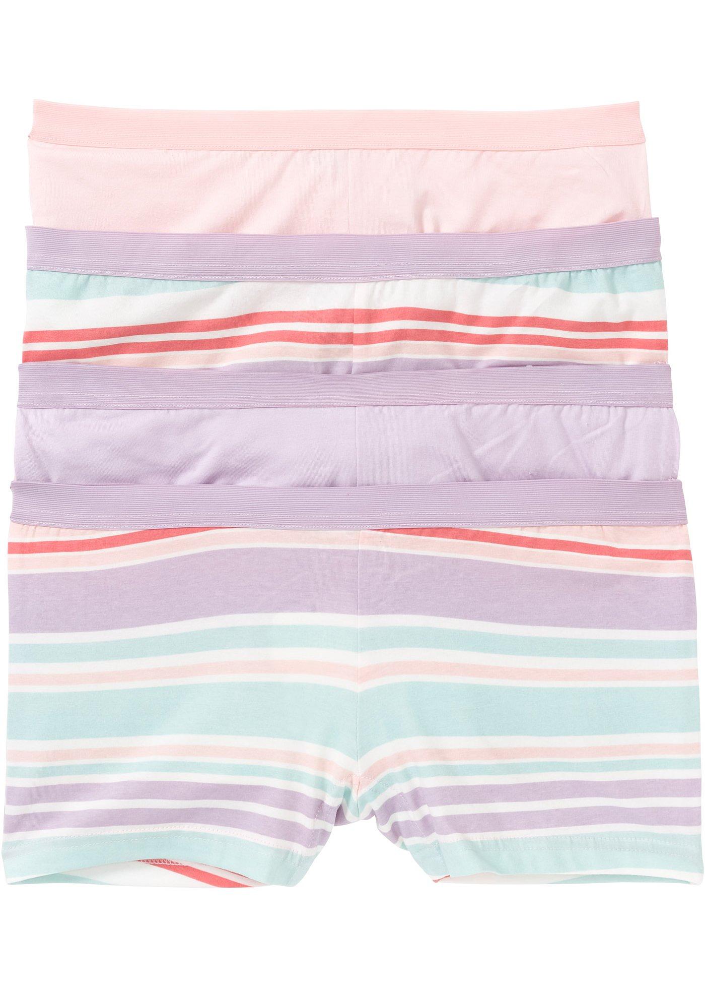 Lot de 4 boxers femme