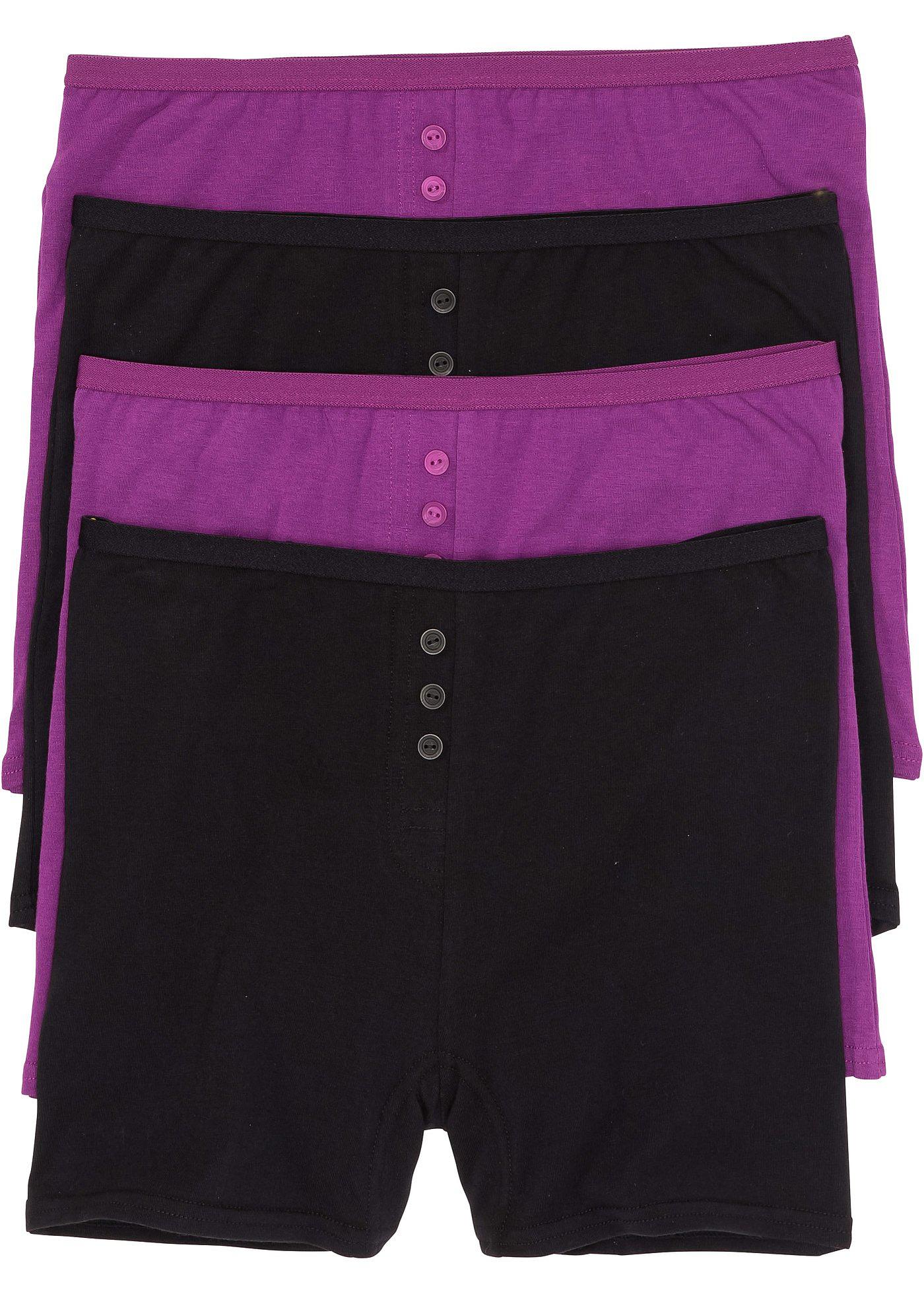 Lot de 4 boxers taille haute