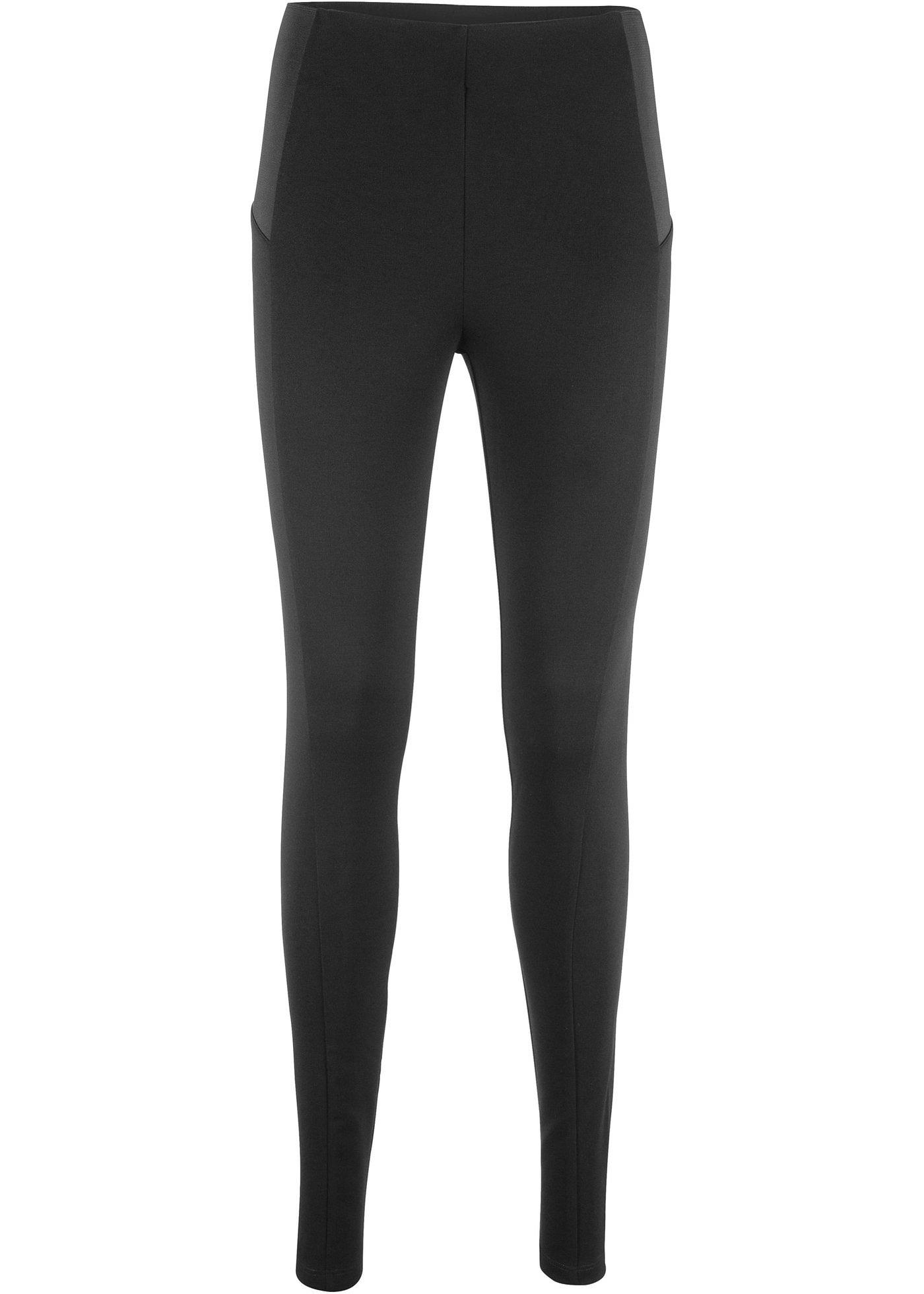 Image de Legging Punto di Roma à empiècements latéraux élastiques