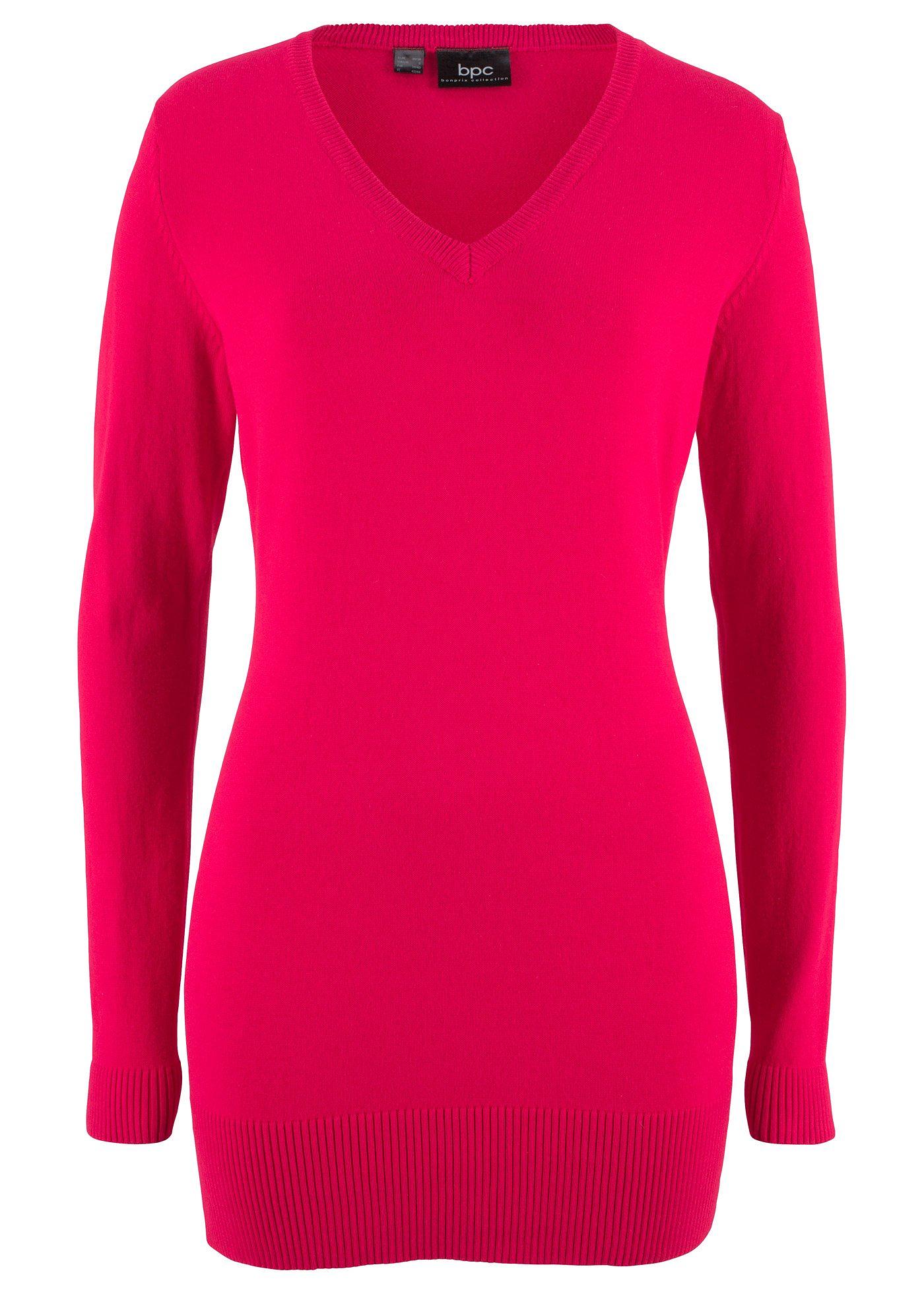 Pull long en maille fine