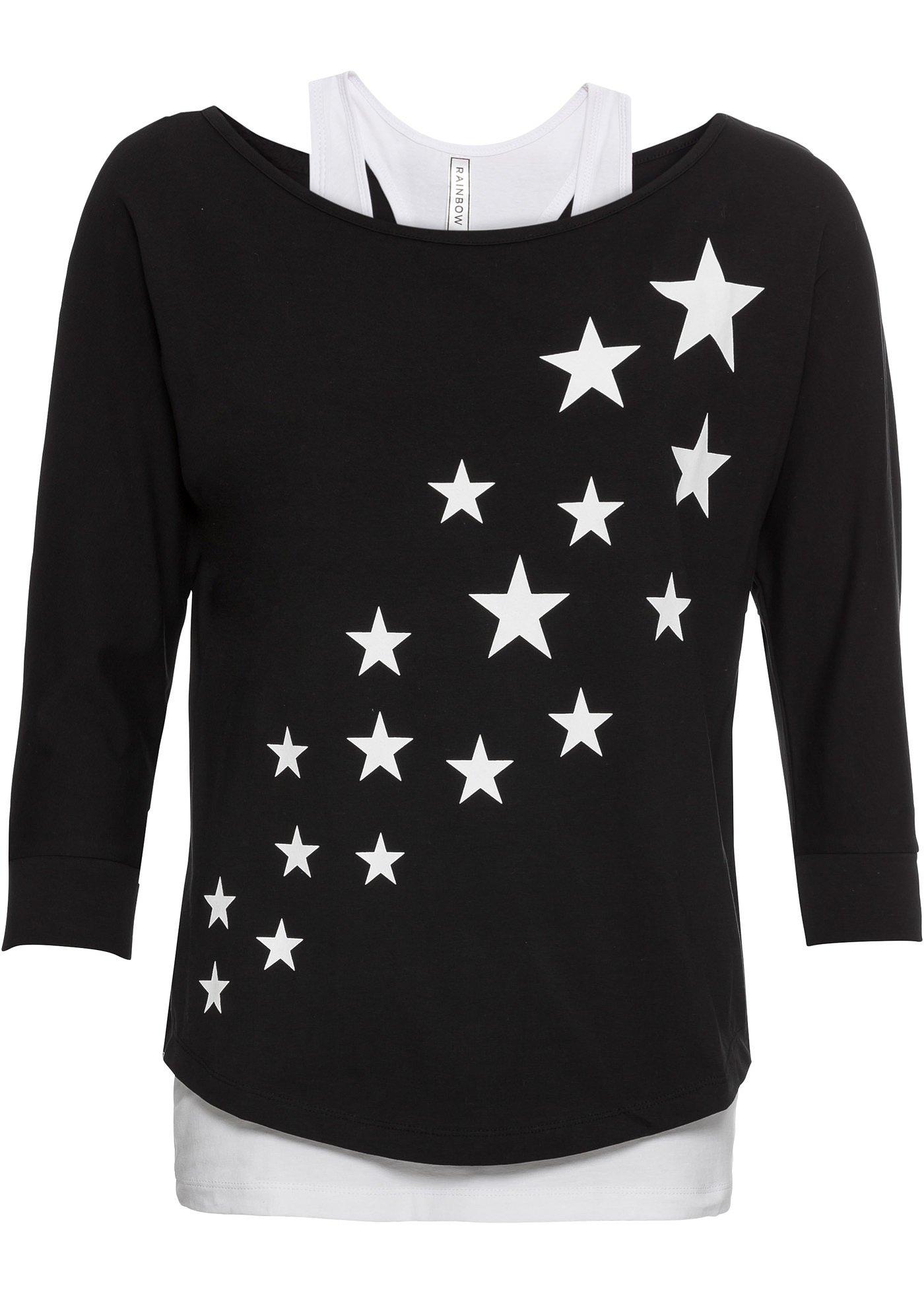 T-shirt 2 en 1 avec top