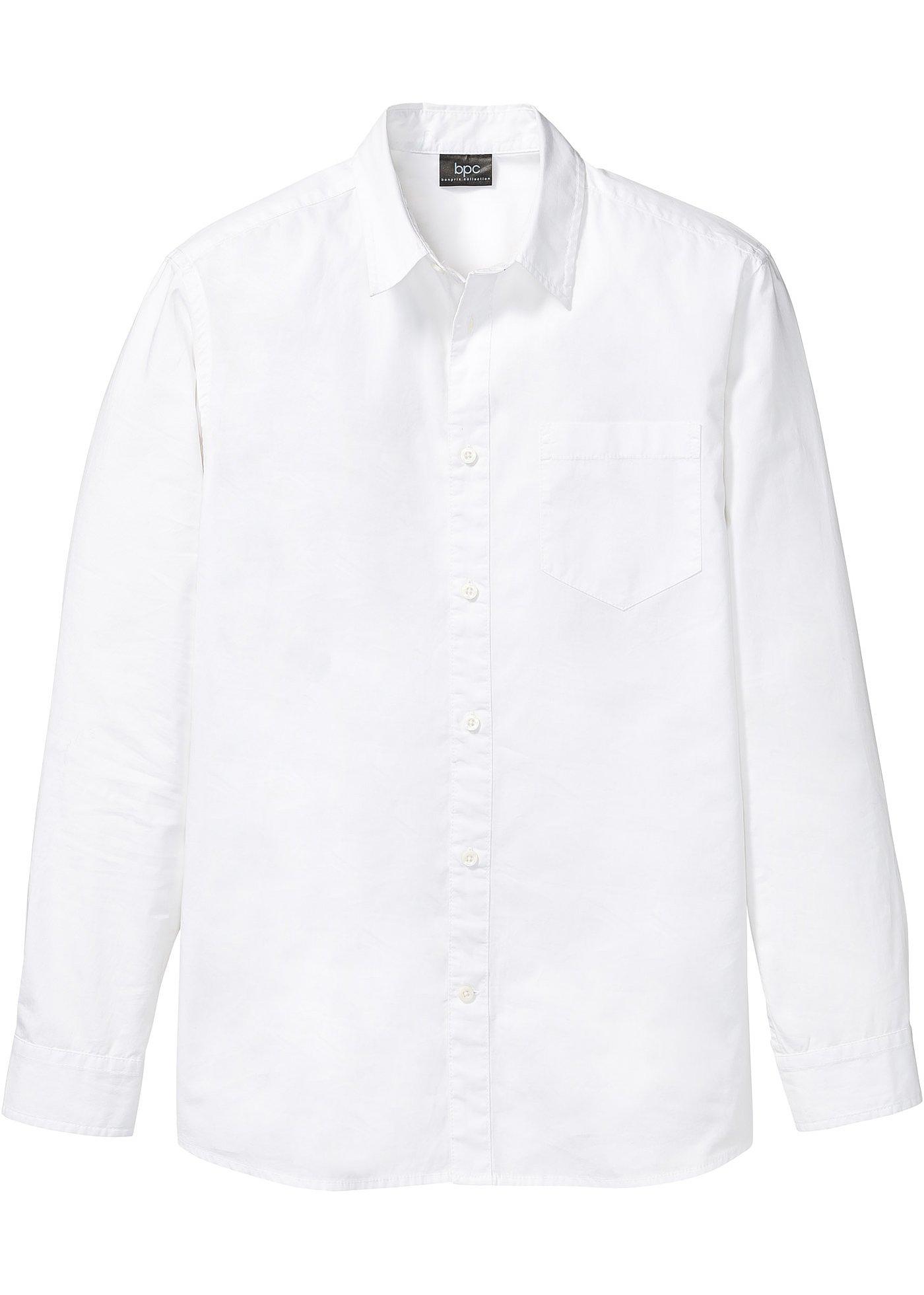Chemise Homme Col Roulé Slim Fit - Manches Longues - En Coton/polyester - Décontractée