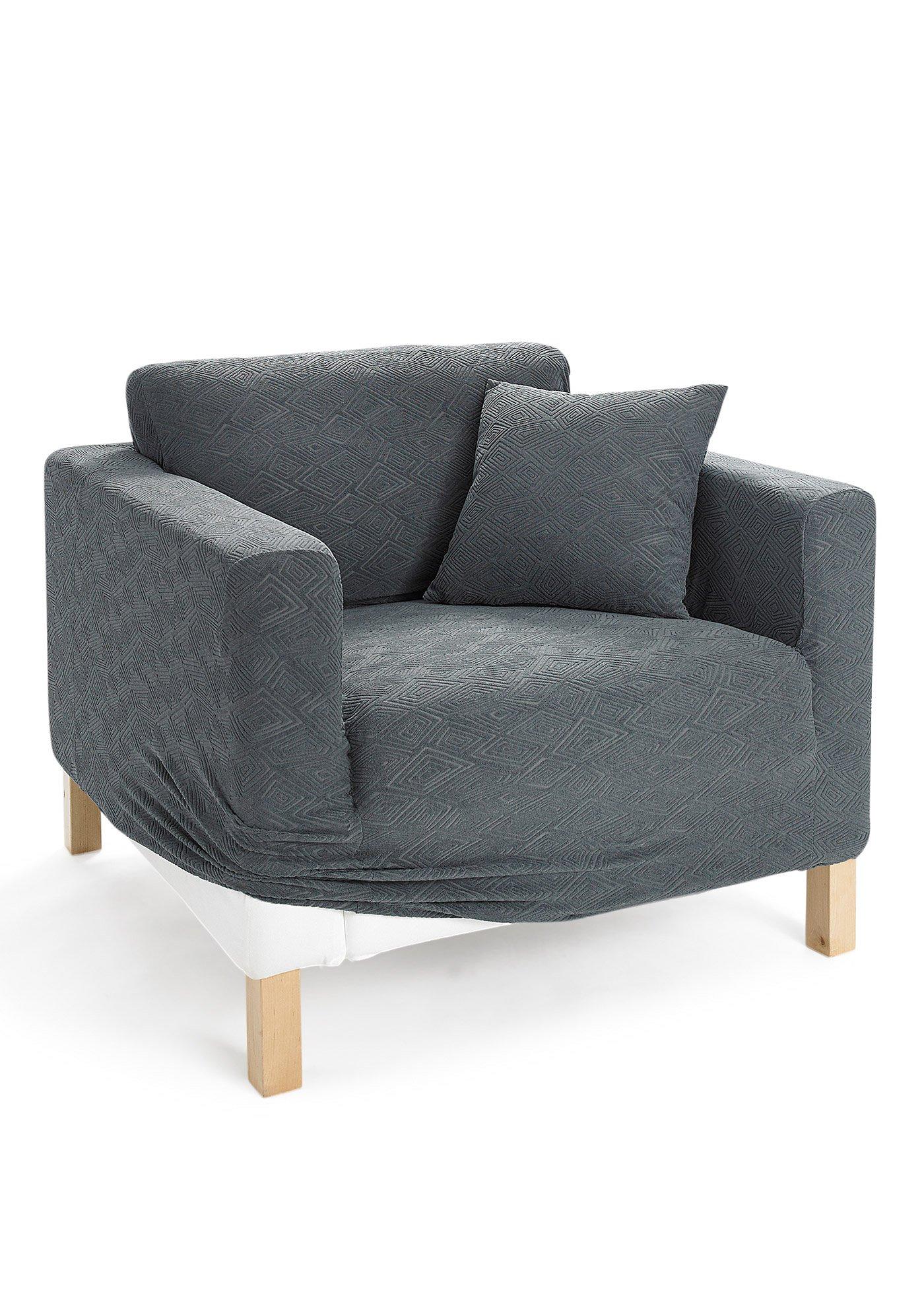 Housse avec motif en relief