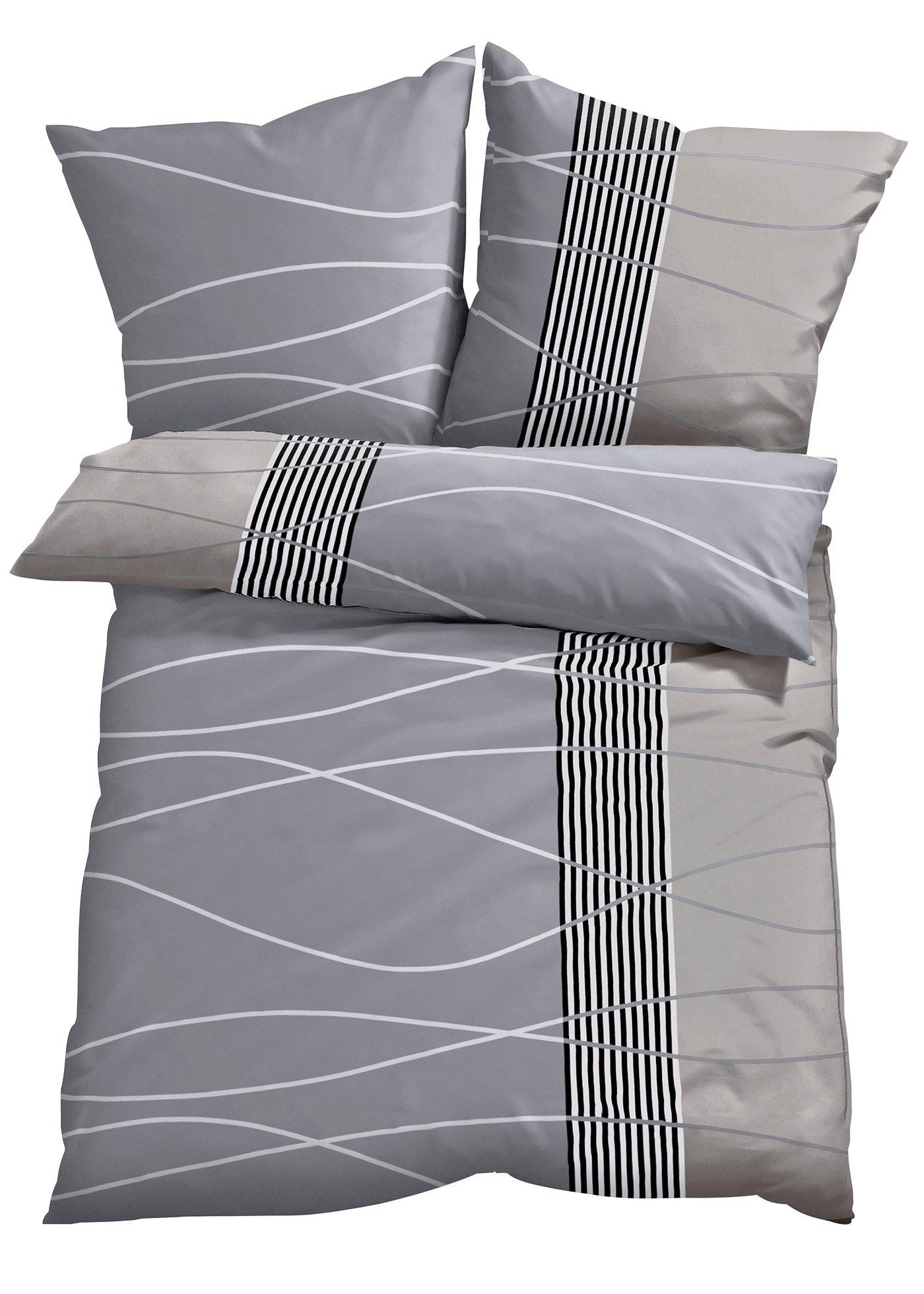 Parure de lit à motif vagues