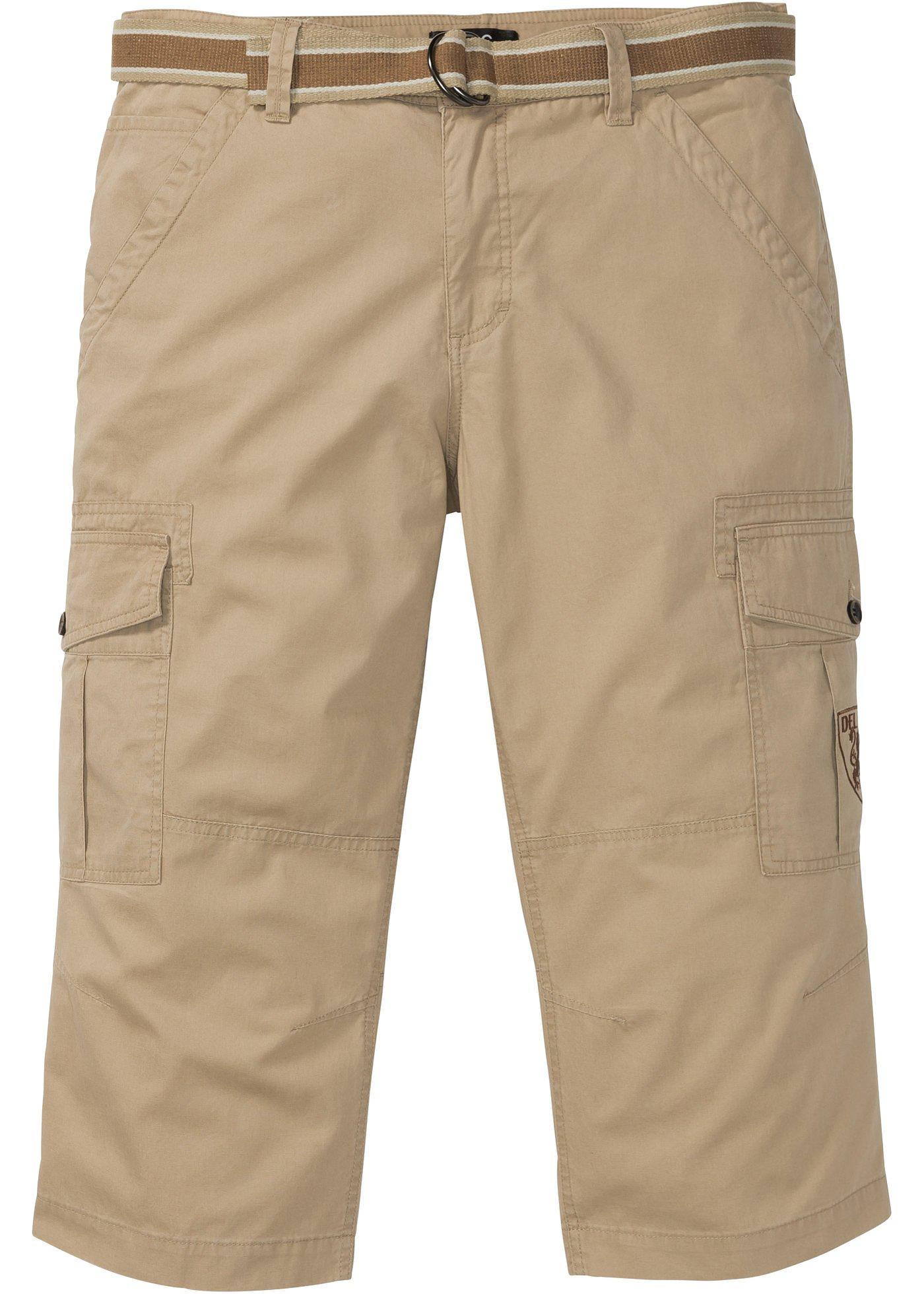 Pantalon 3/4 avec ceinture Loose Fit