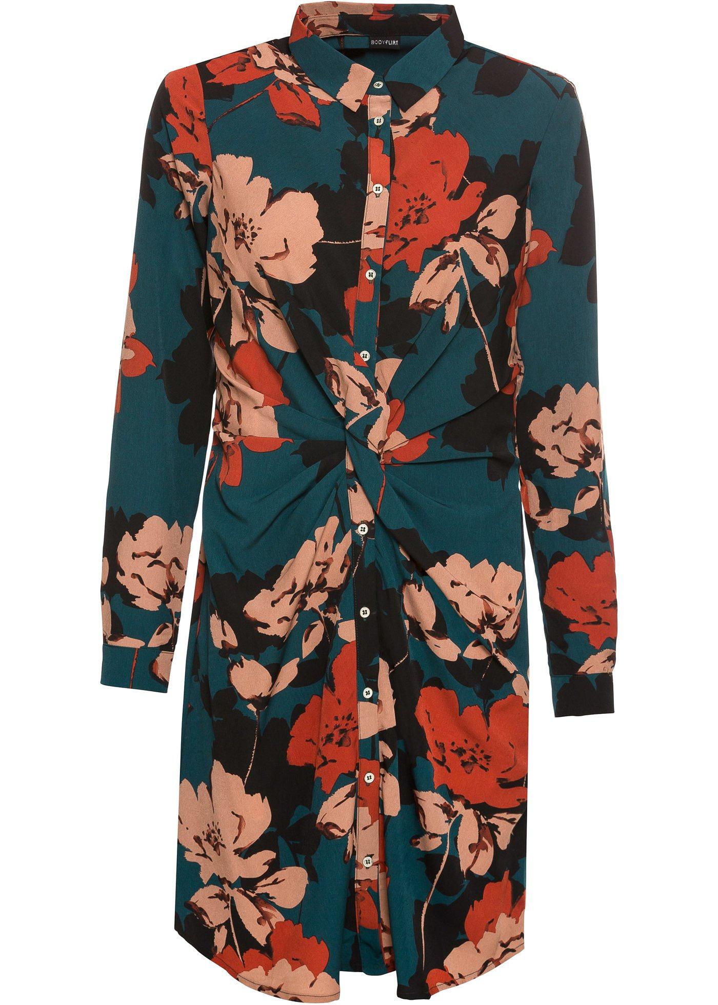 Robe-chemise avec nœud