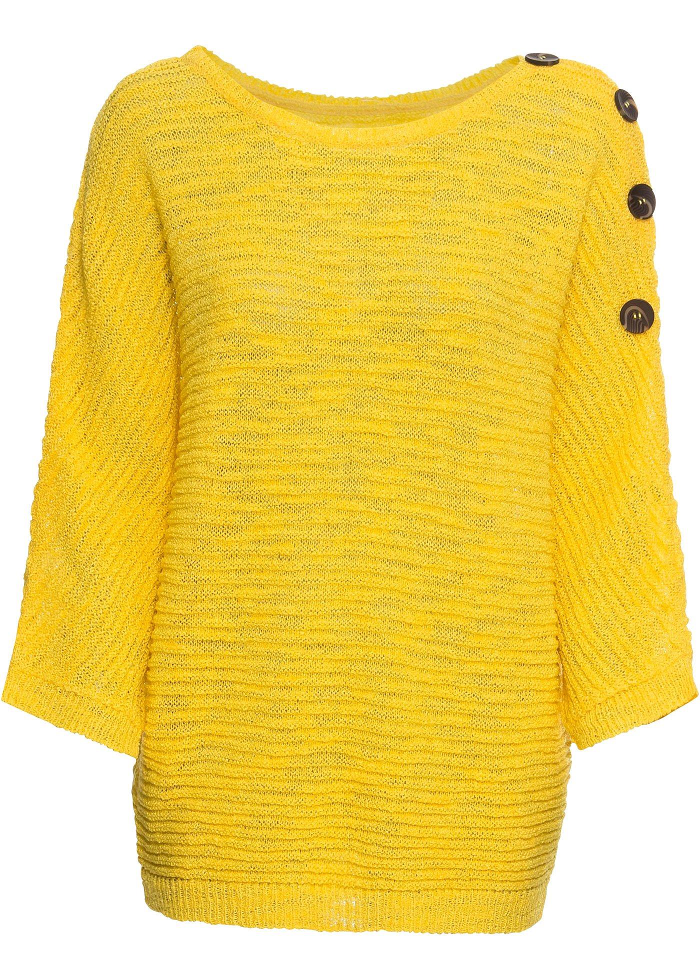 Pull en maille avec boutons