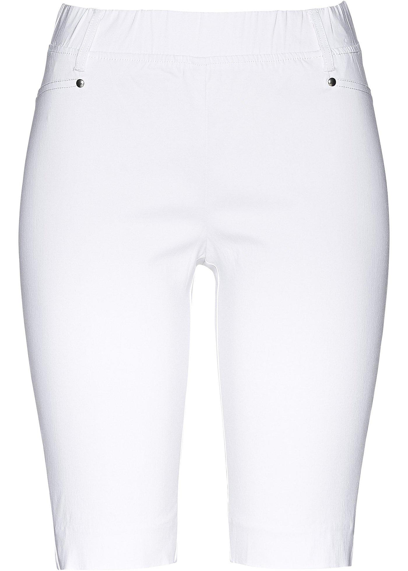 Bermuda extensible à taille confortable