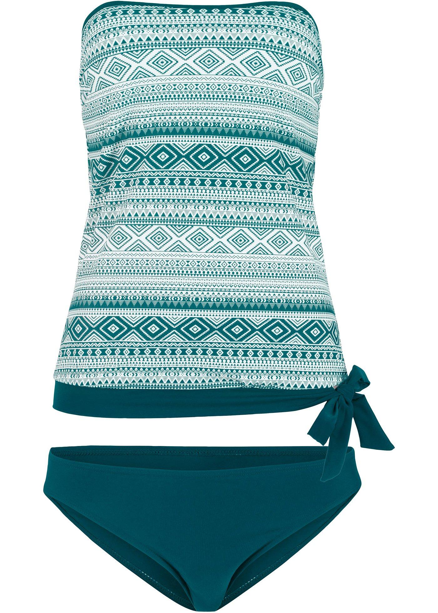 Tankini bandeau (Ens. 2 pces.)