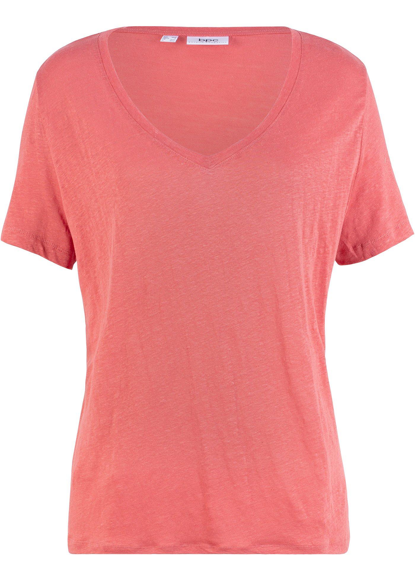 T-shirt décontracté en 100% lin