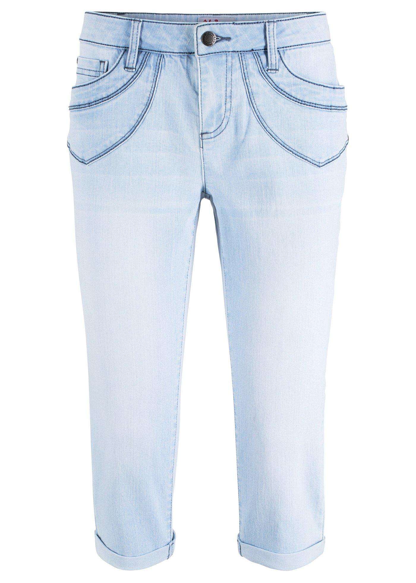 Jean corsaire confort-stretch