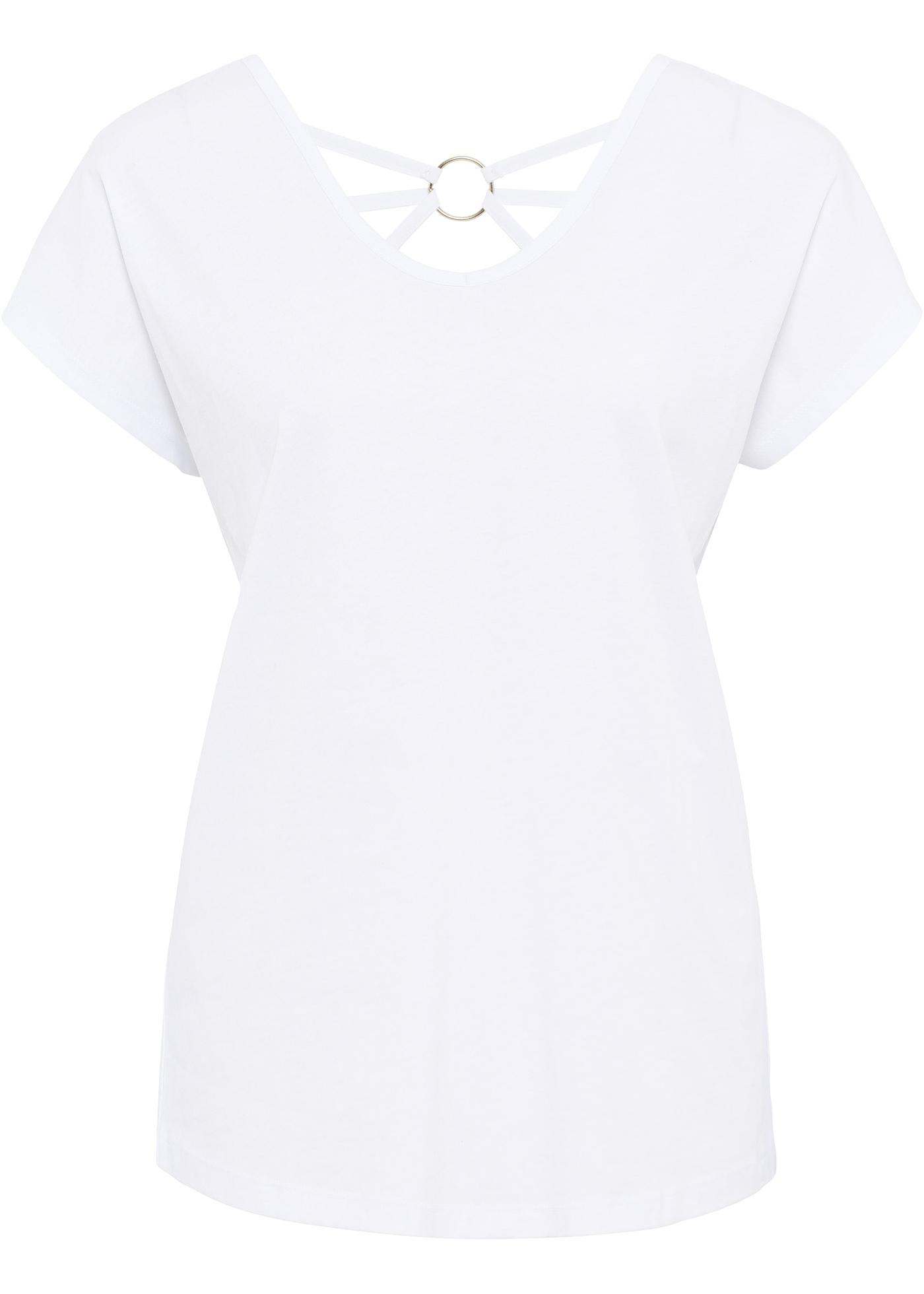 T-shirt avec détail dos