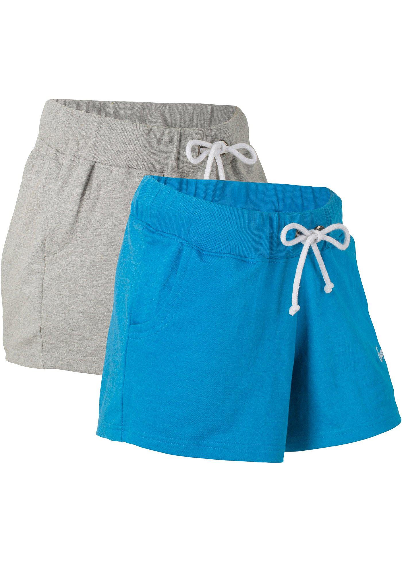 Lot de 2 shorts en sweat