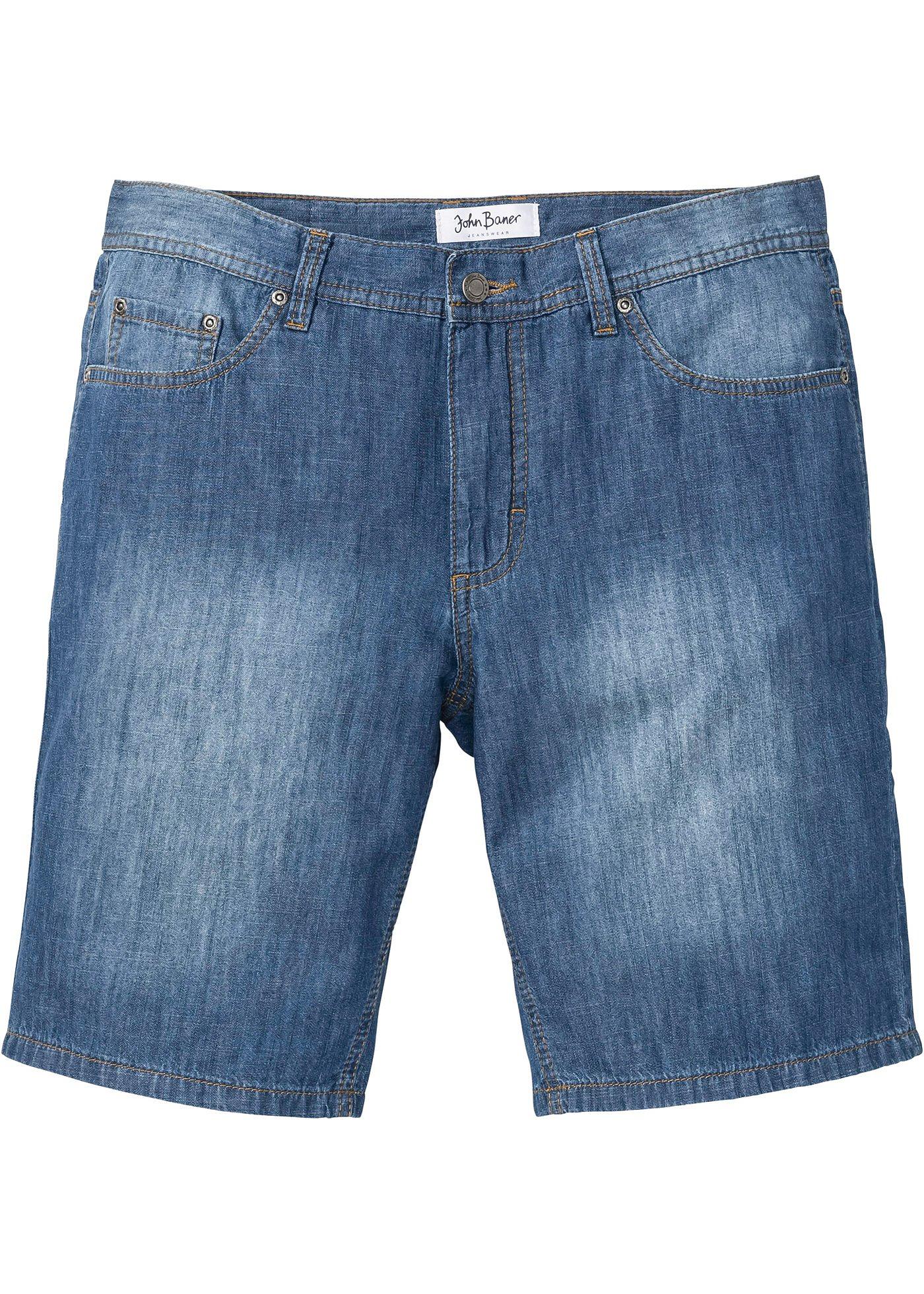 Bermuda en denim estival, Regular Fit