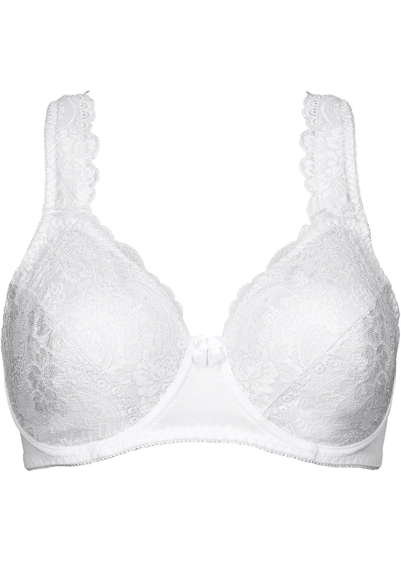 Soutien-gorge minimiseur à dentelle raffinée