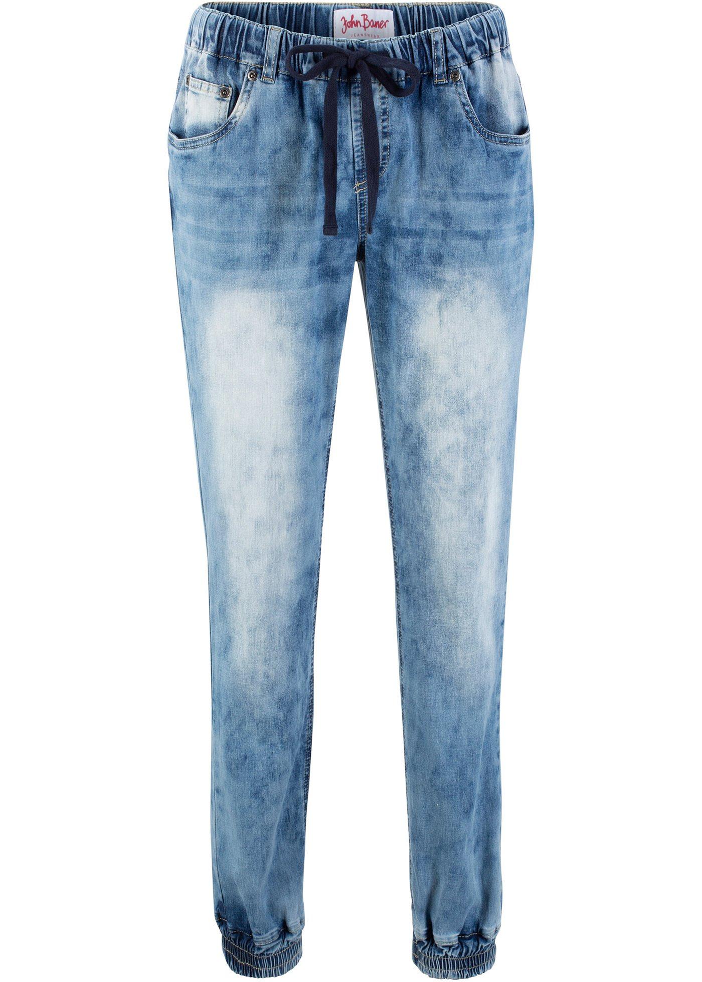 Jean extensible à enfiler, CONFORT