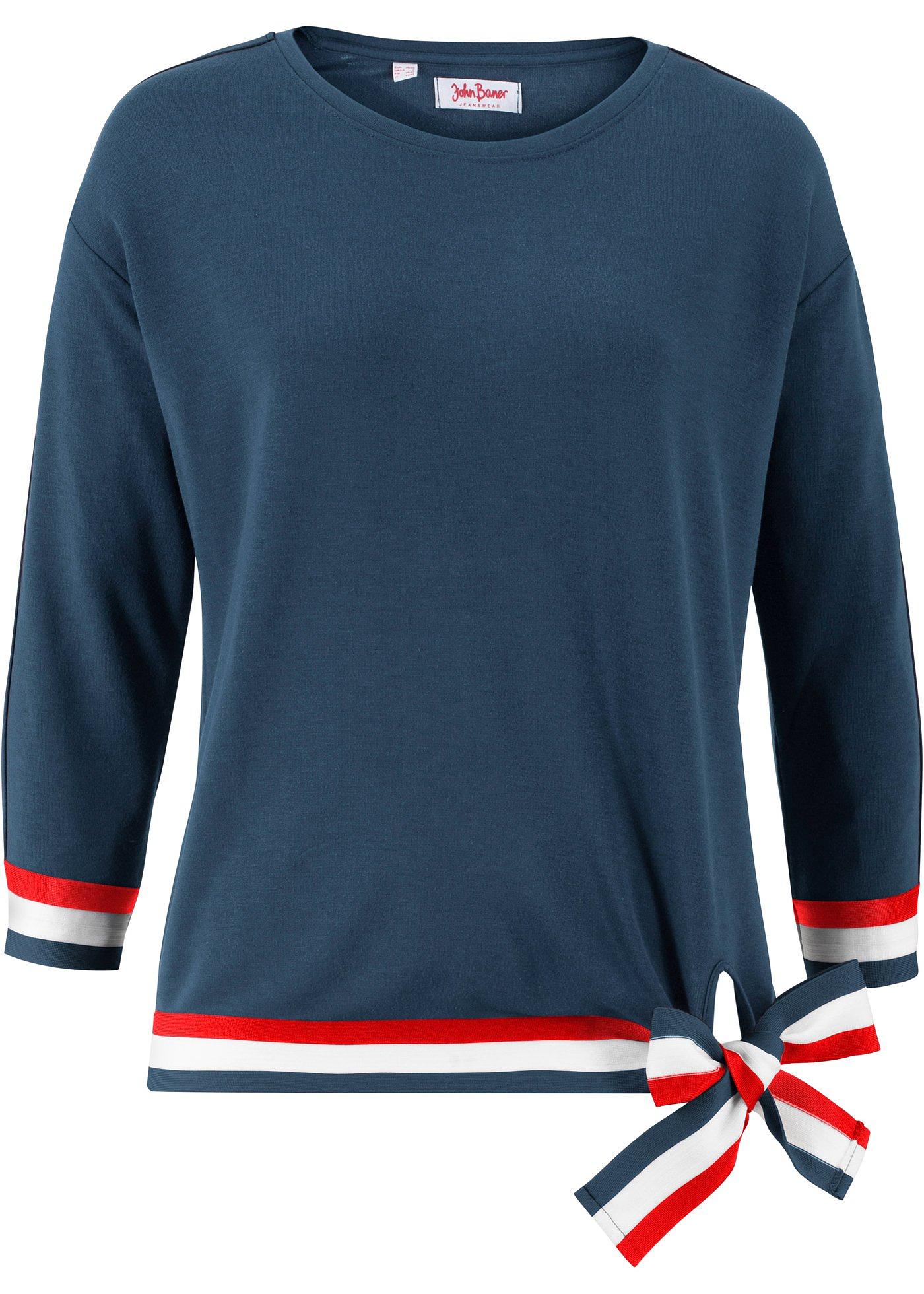 Sweat-shirt, manches 3/4