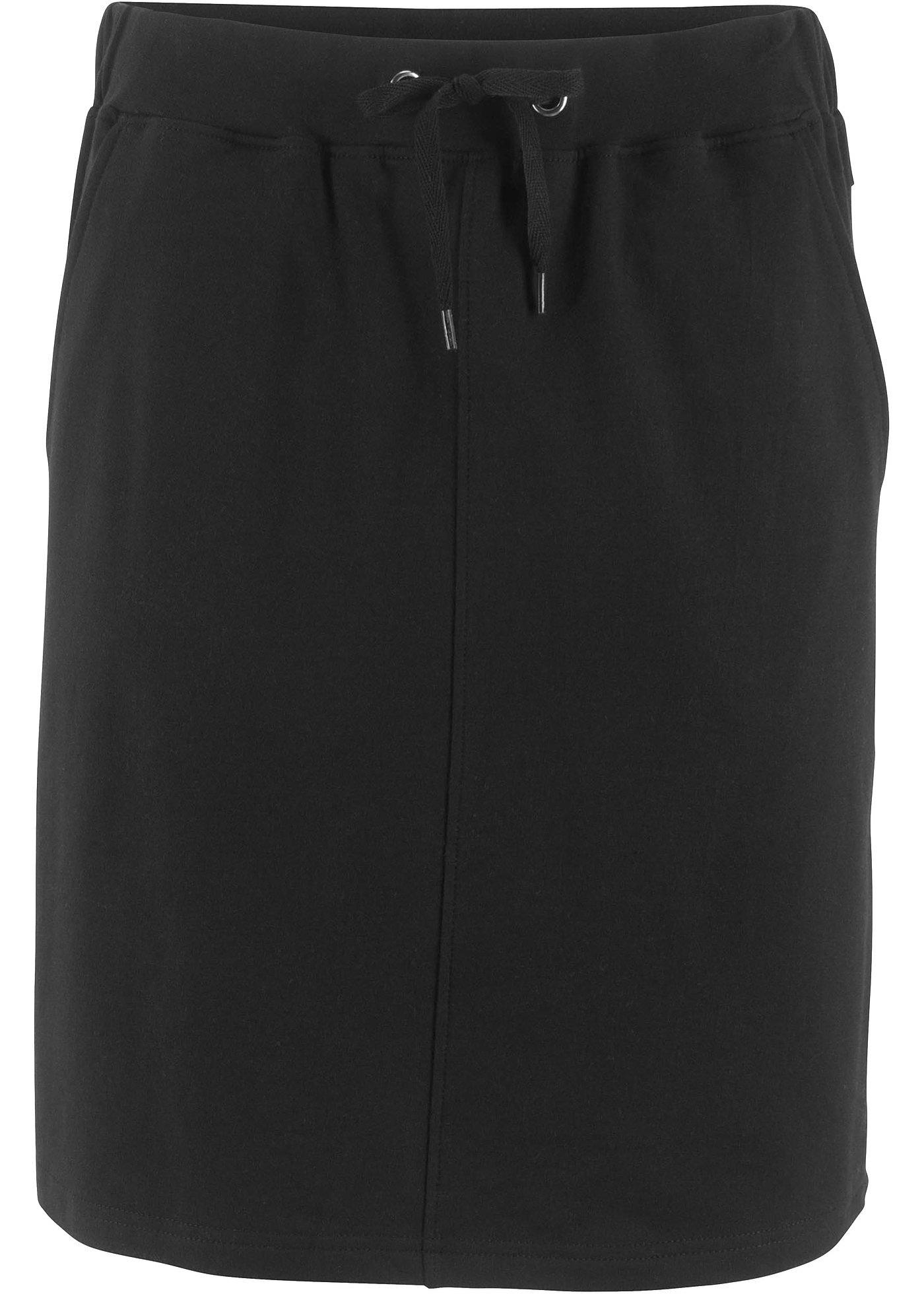 Image de Jupe en sweat avec bord-côte