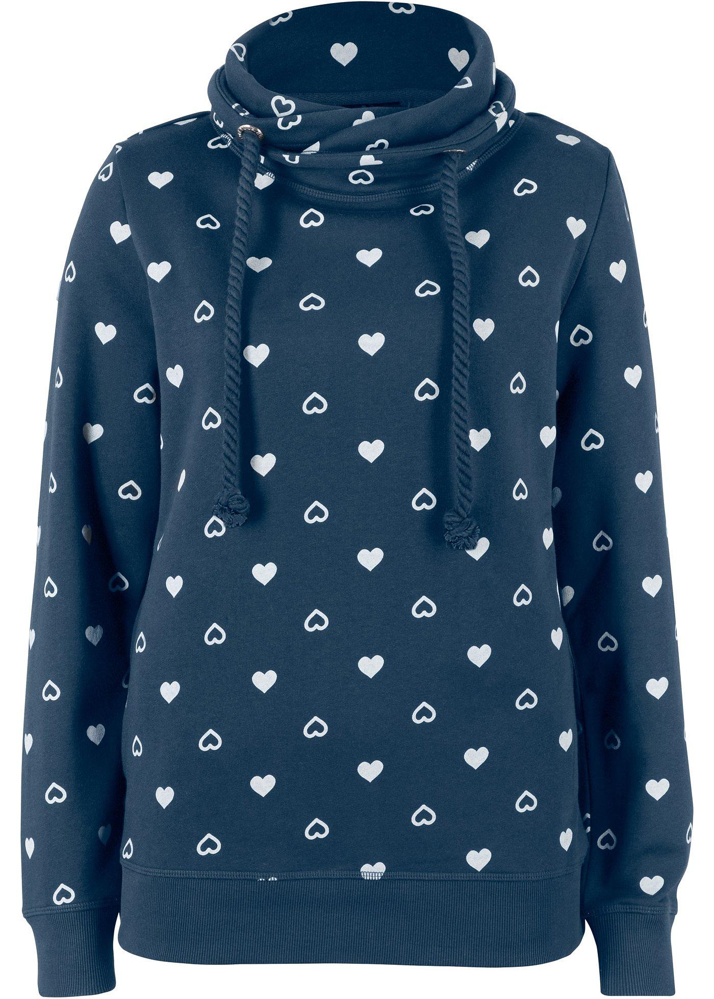 Sweat-shirt col haut