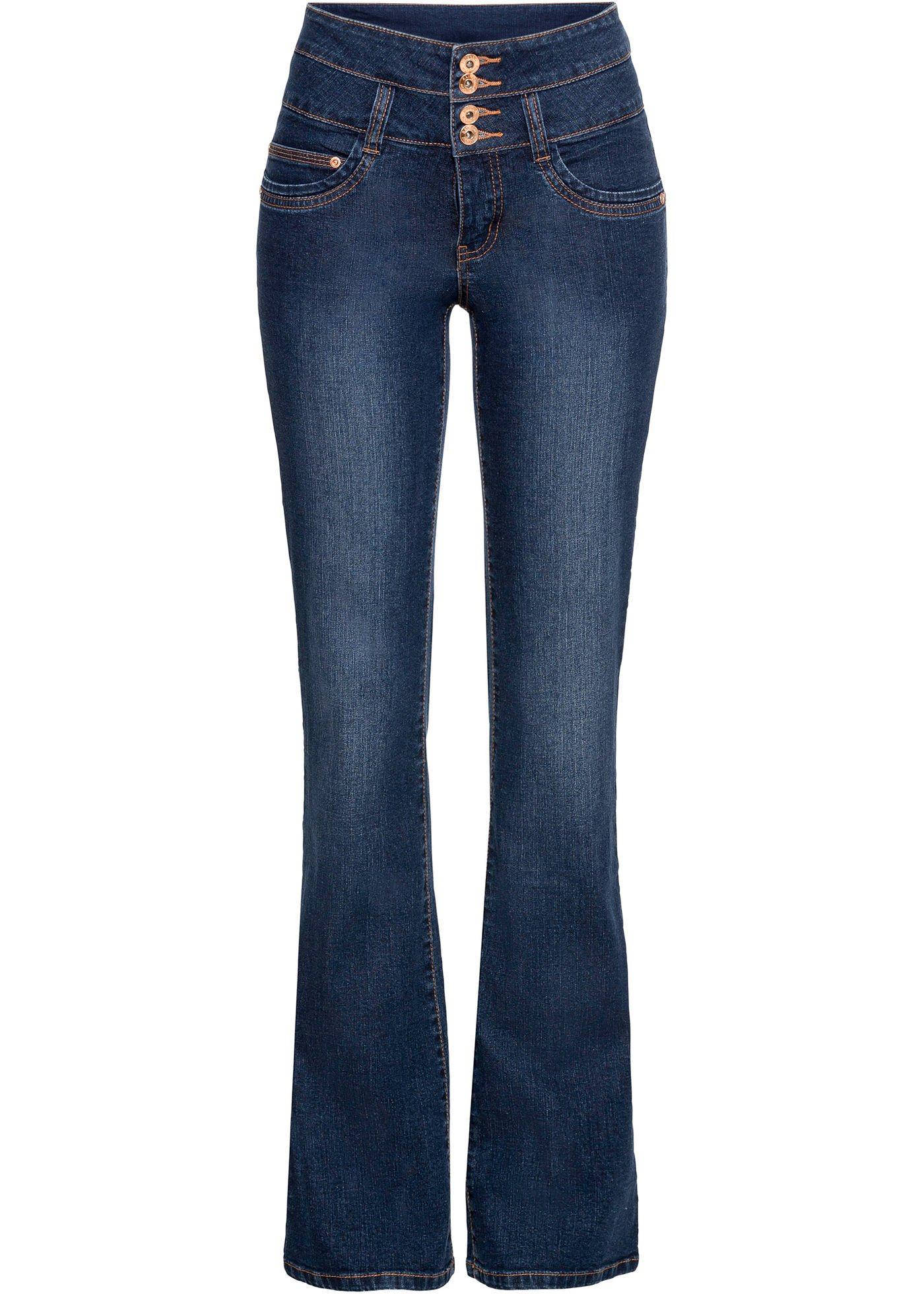 Jean bootcut taille haute