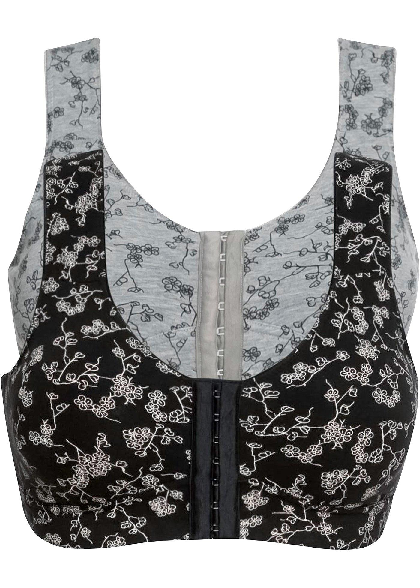 Lot de 2 soutiens-gorge fermeture devant