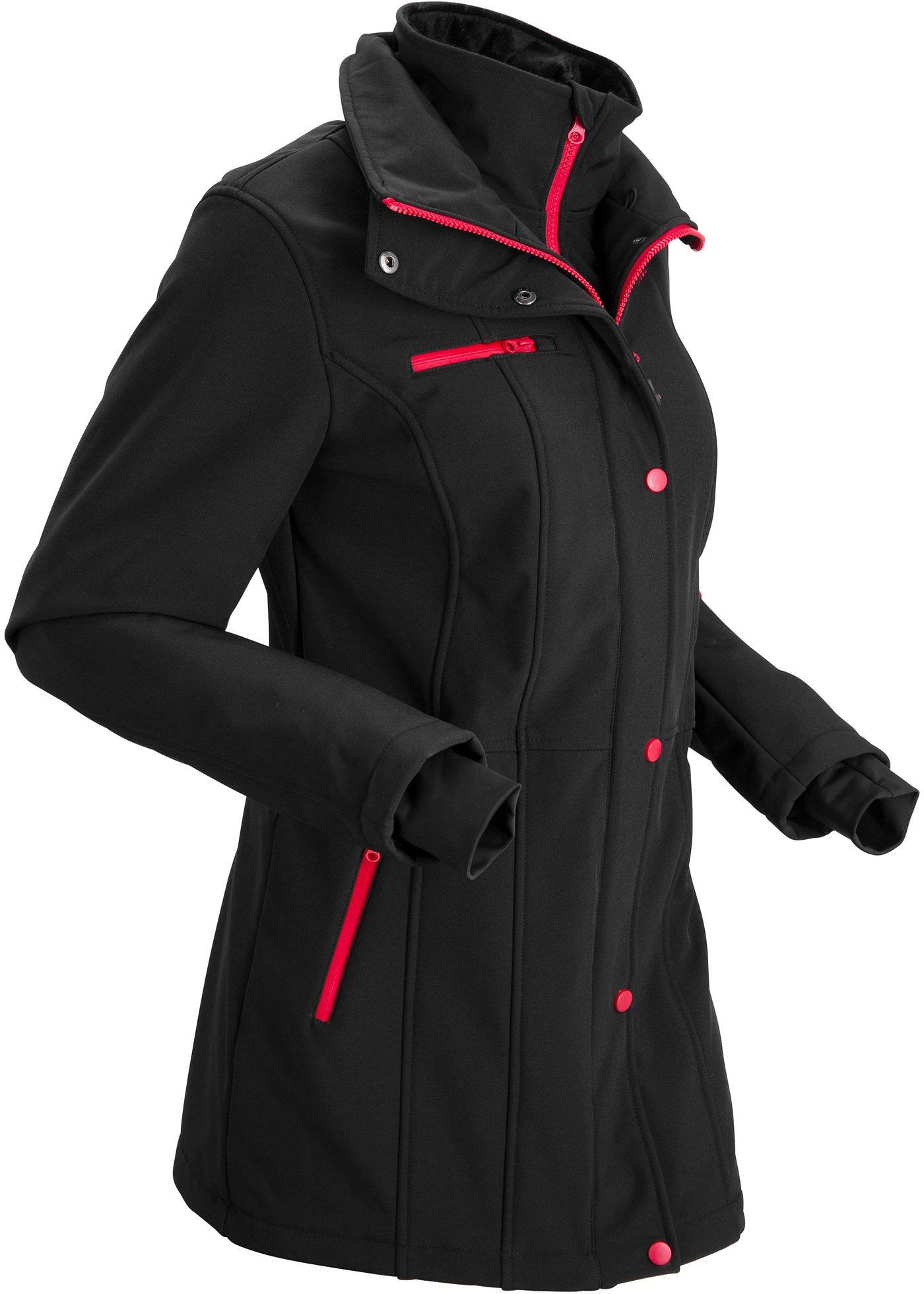 Veste longue softshell extensible