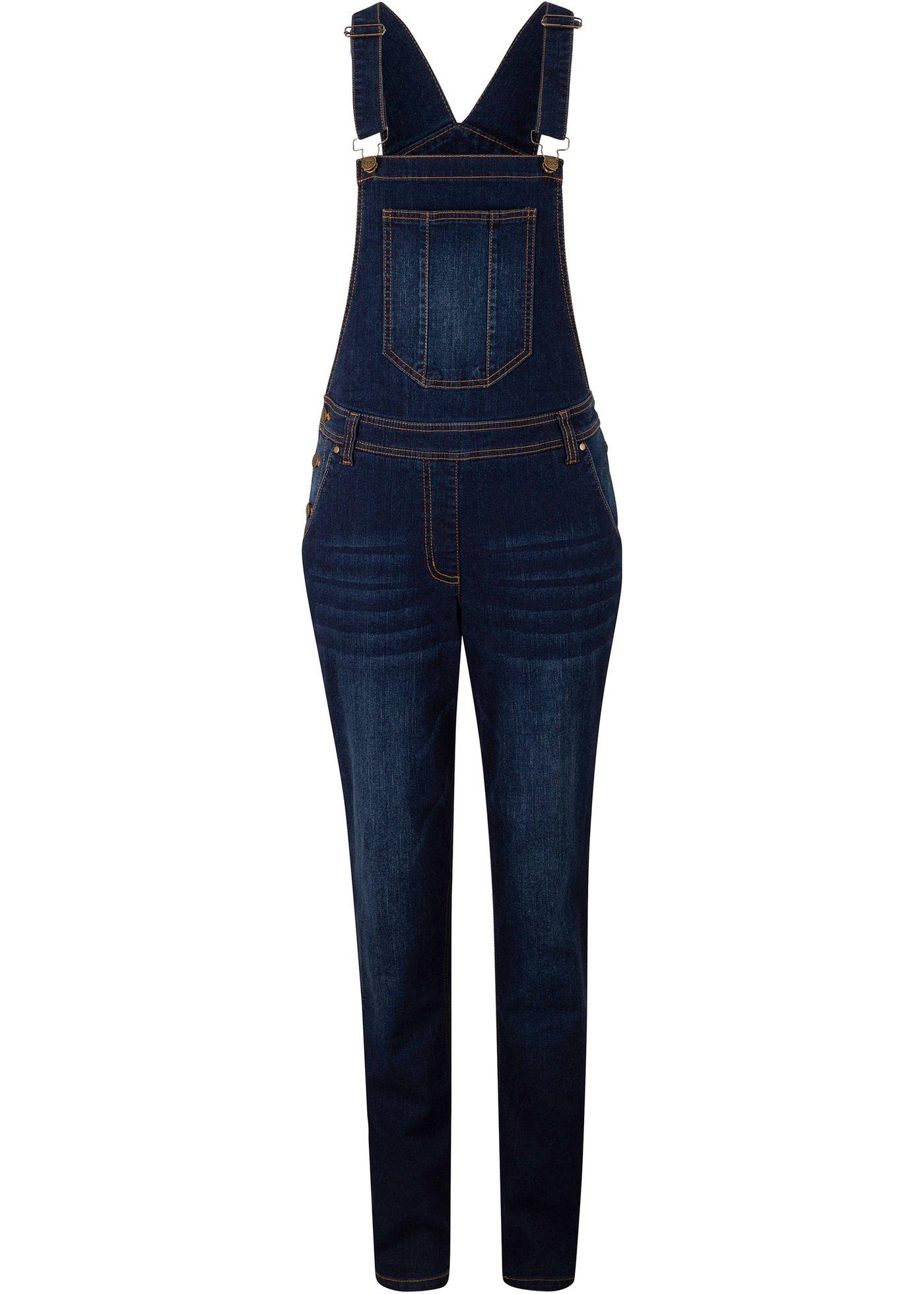 Salopette en jean ample