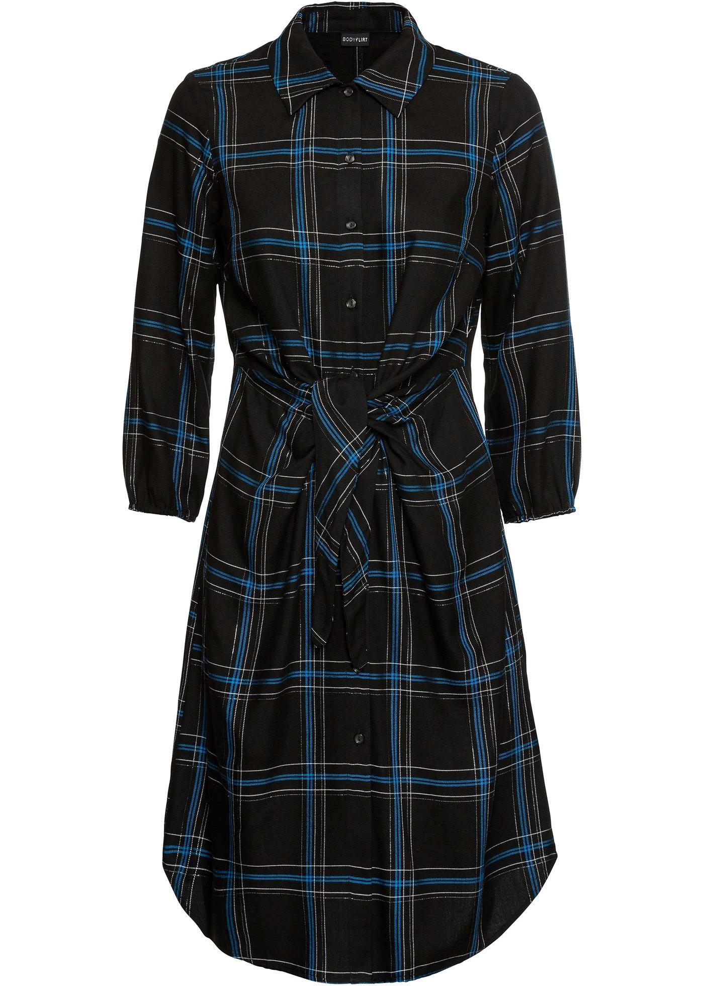 Robe-chemise avec nœud