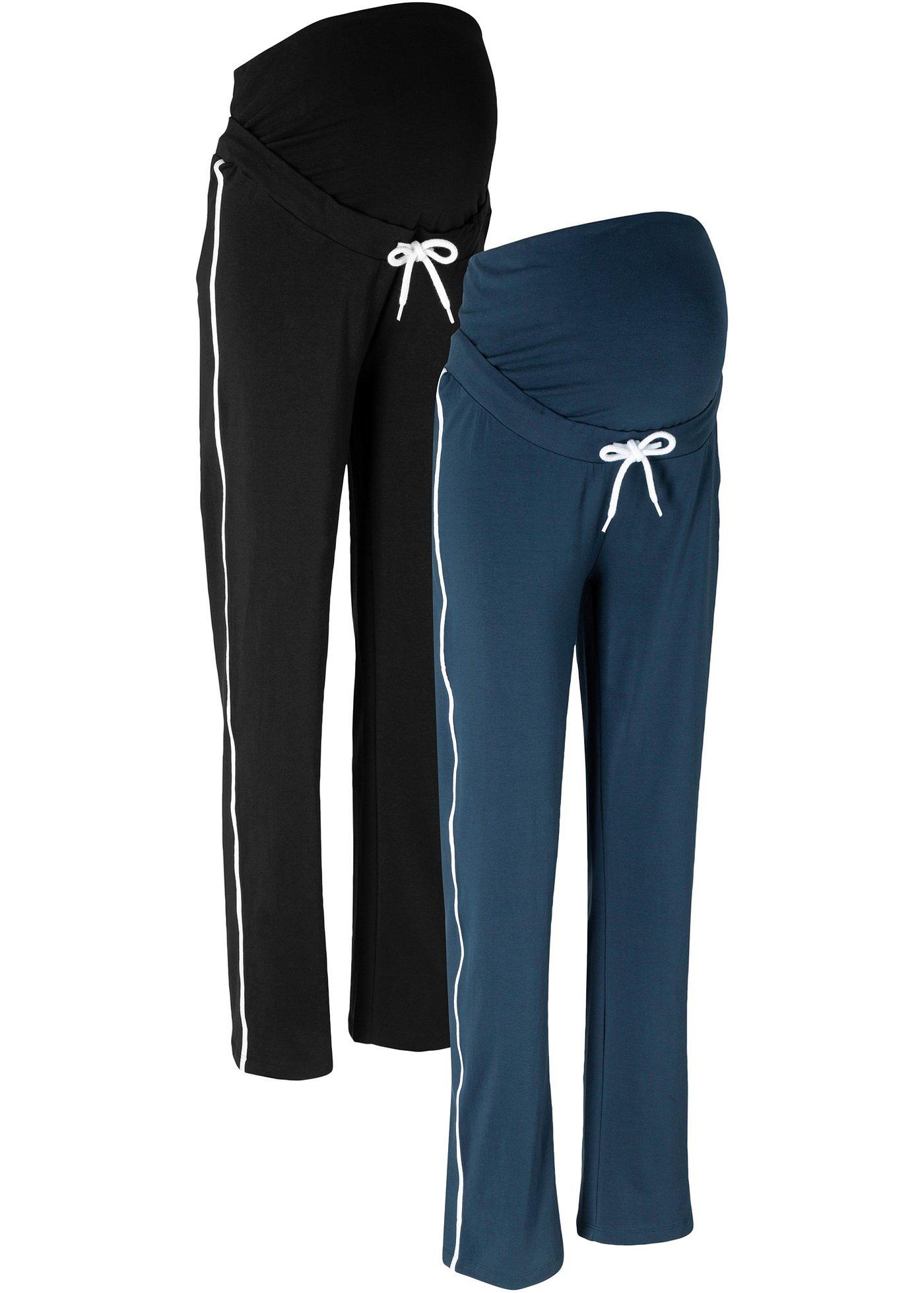 Image de Lot de 2 pantalons de grossesse en matière sweat