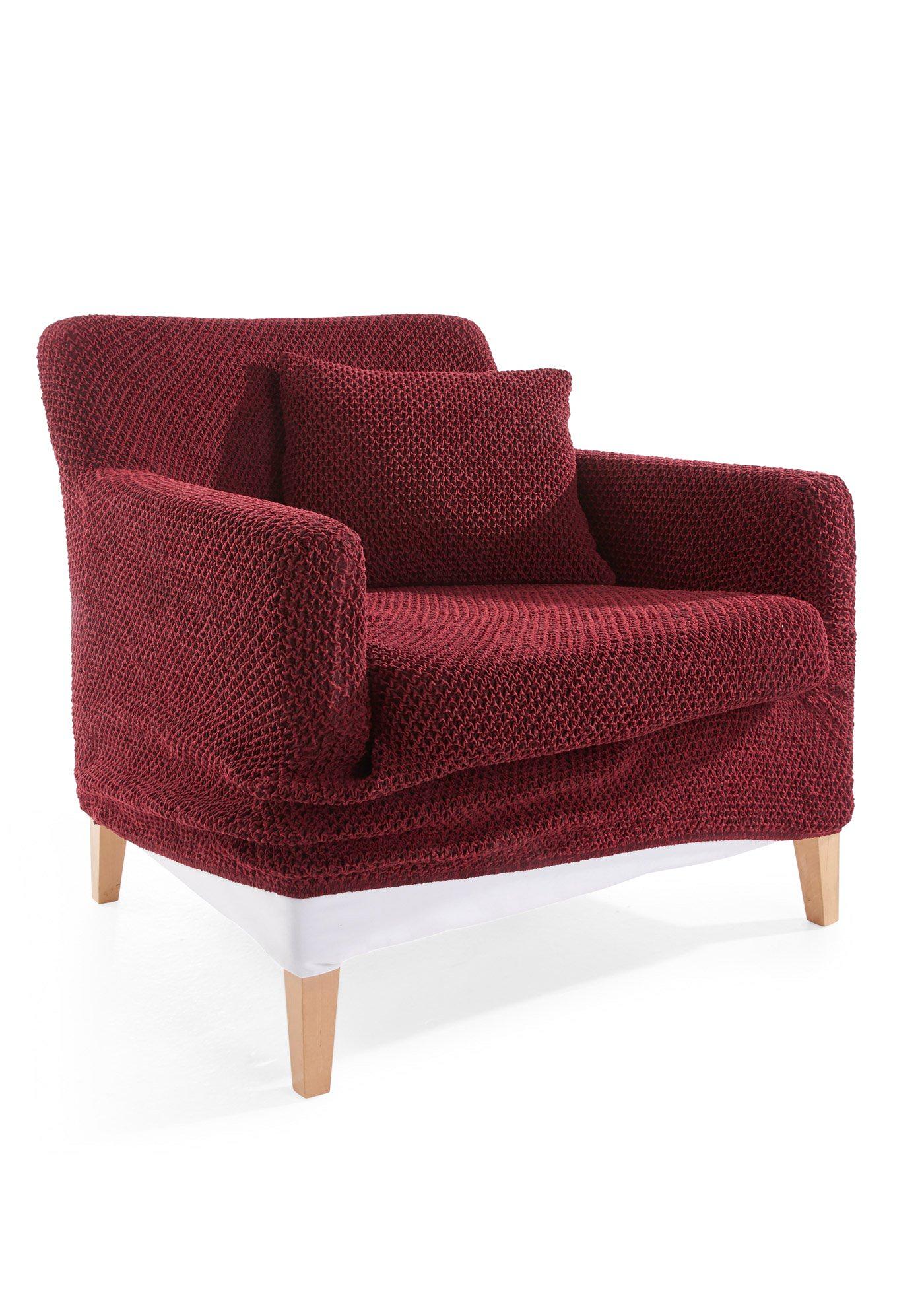 Housse avec effet jacquard