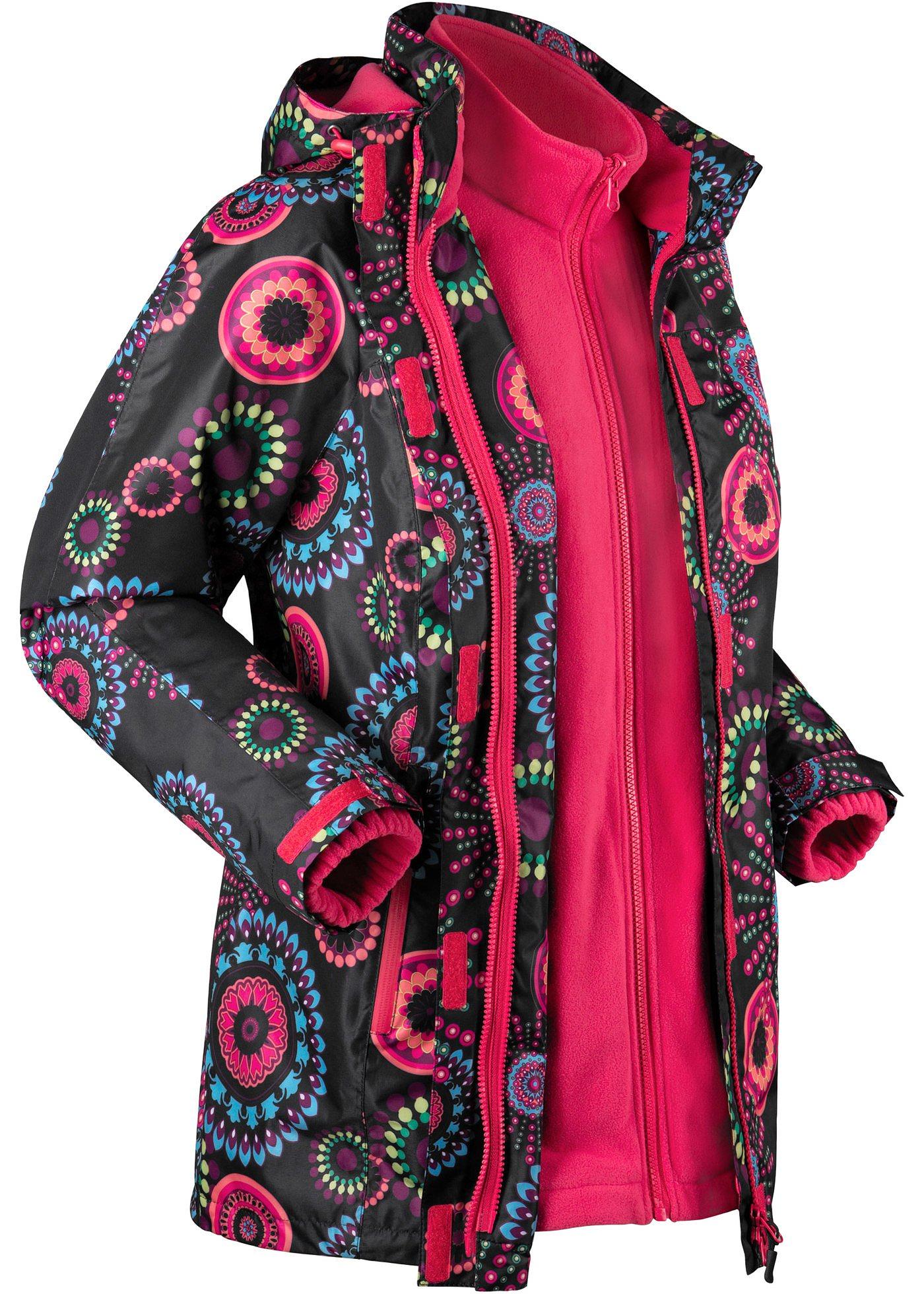 Veste outdoor fonctionnelle 3 en 1 à capuche