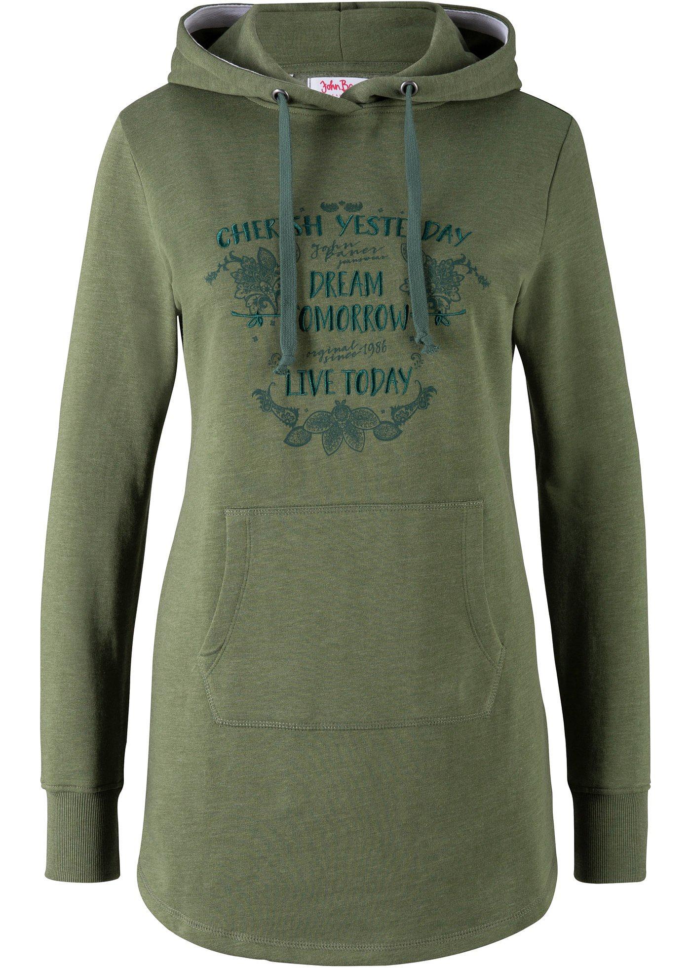 Sweat-shirt long imprimé