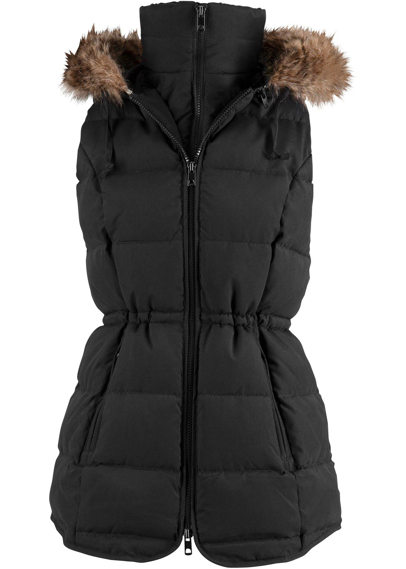 Gilet sans manches outdoor à capuche en style double épaisseur
