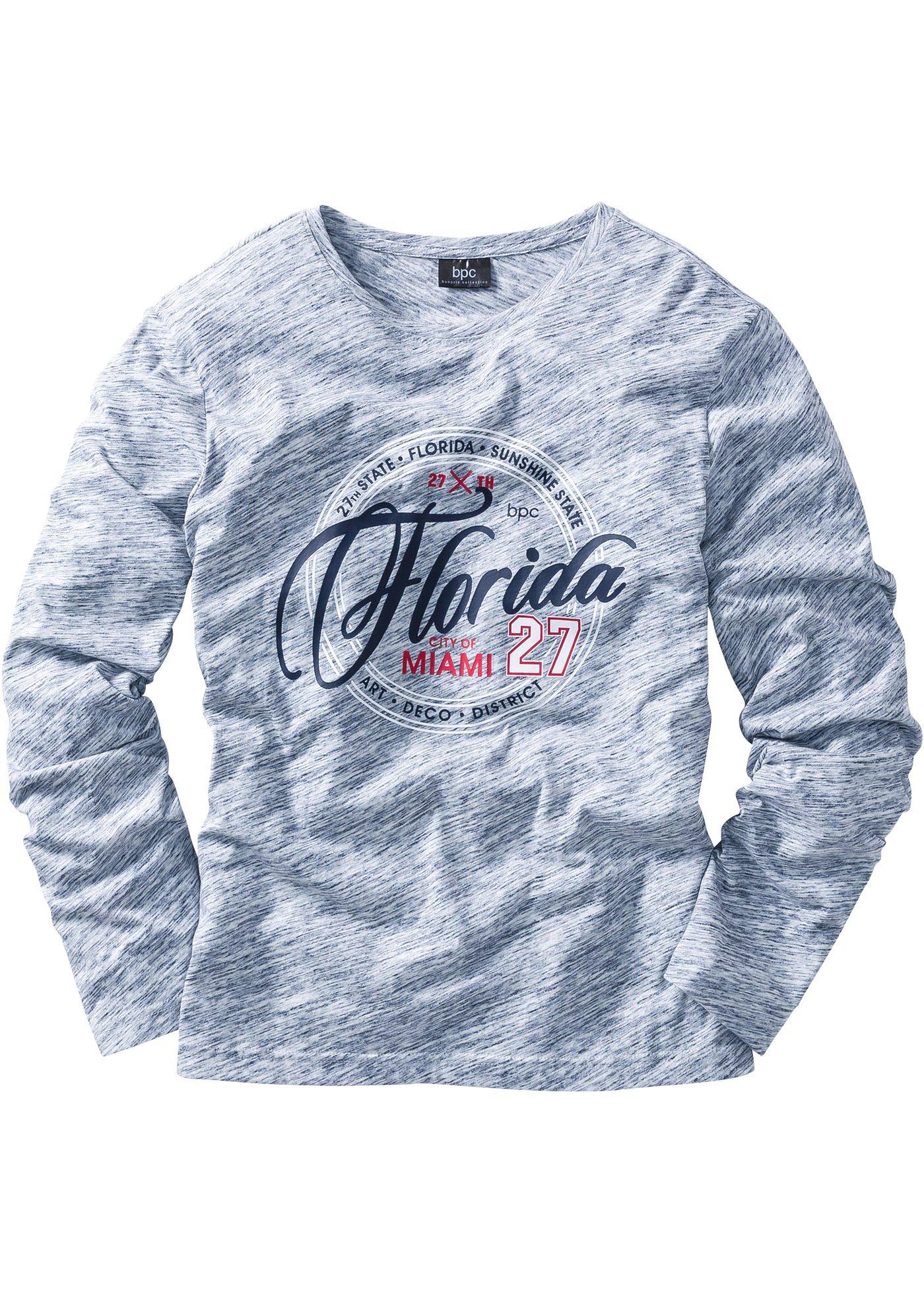 T-shirt manches longues à imprimé