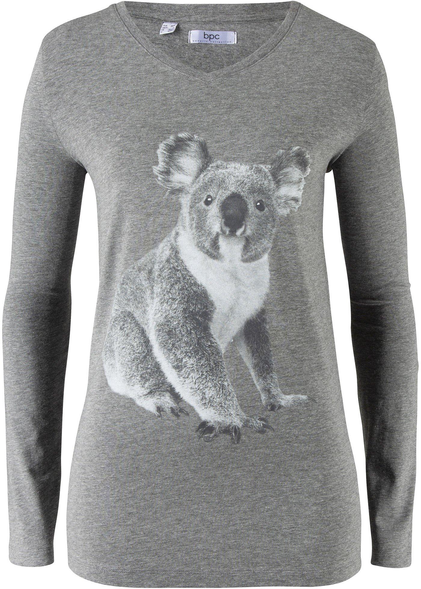 T-shirt manches longues à imprimé photo