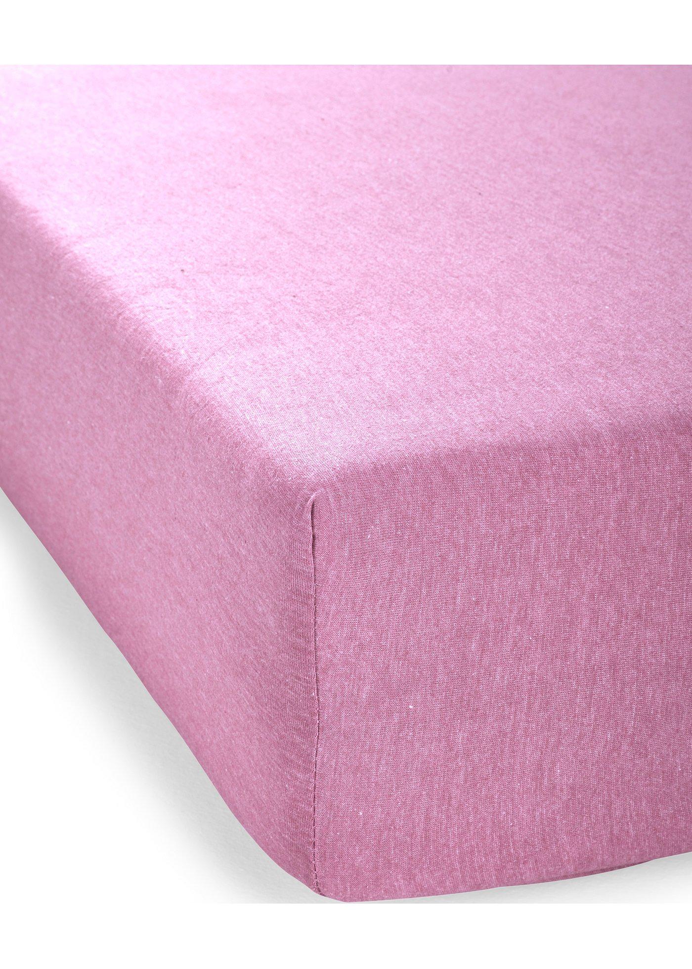 Drap housse aspect lin