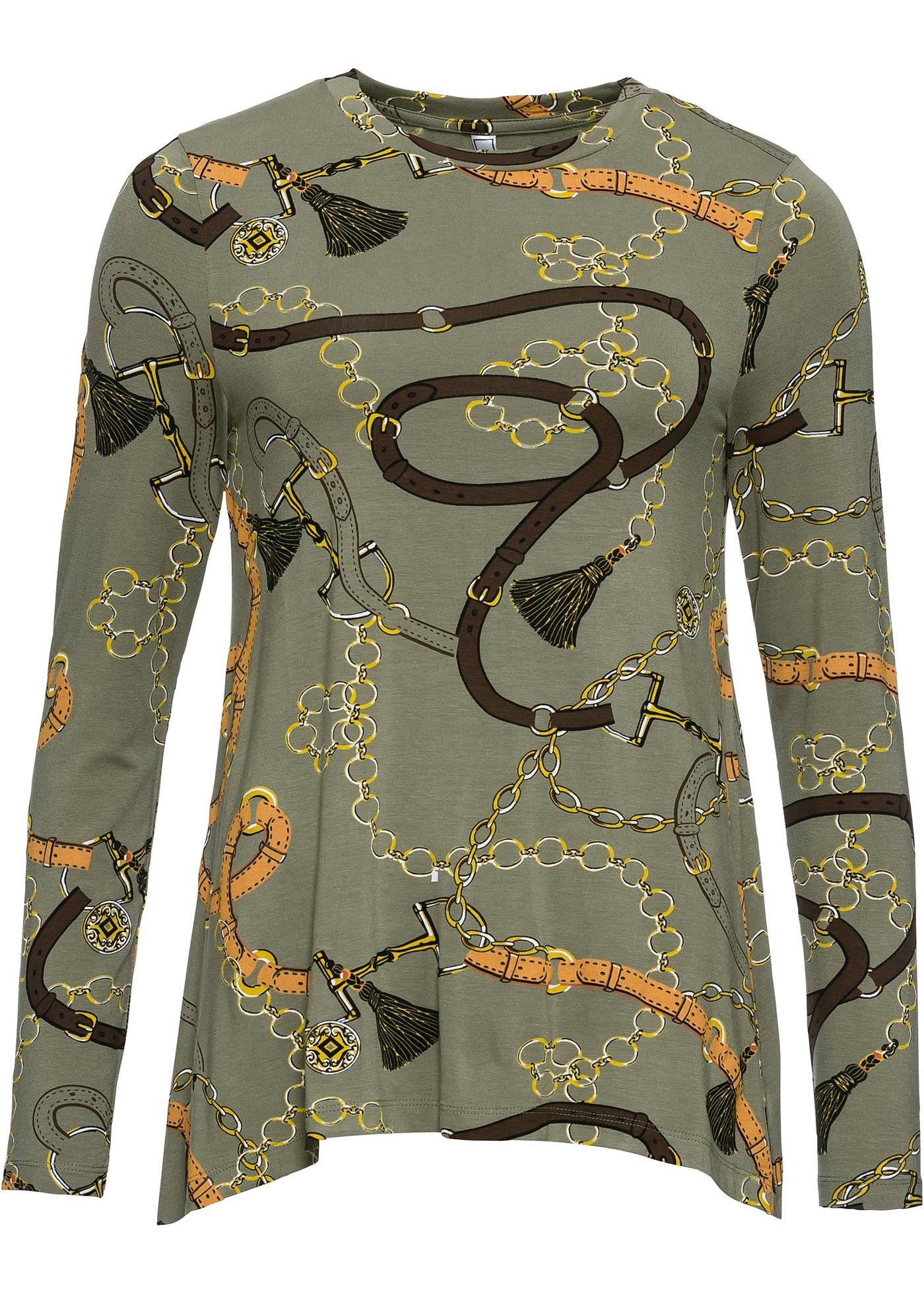 T-shirt manches longues à pans