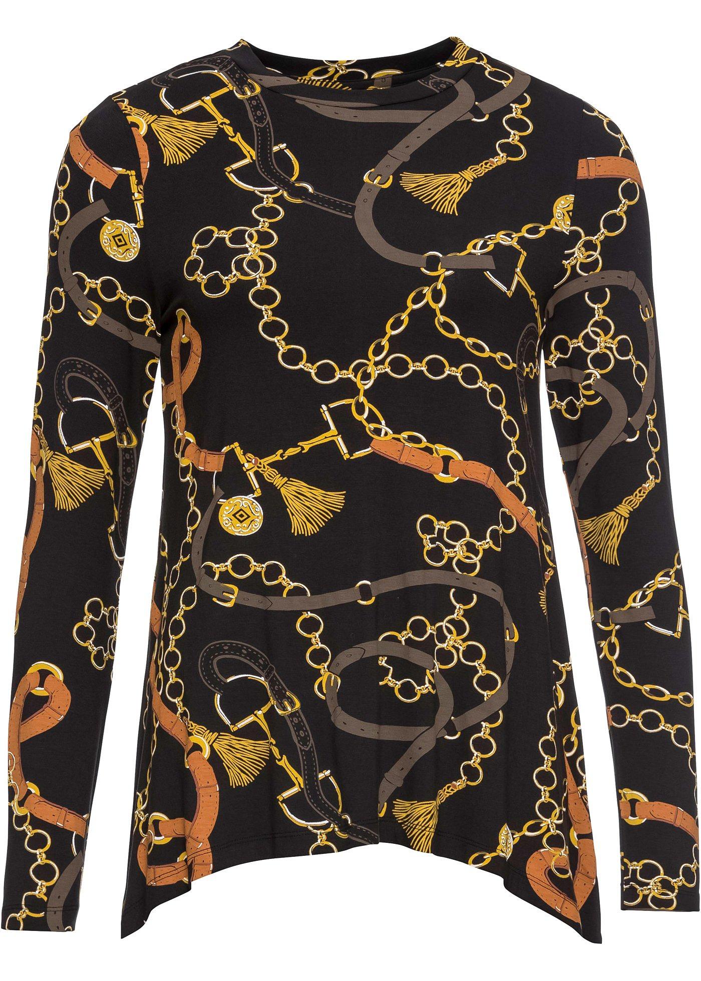 T-shirt manches longues à pans