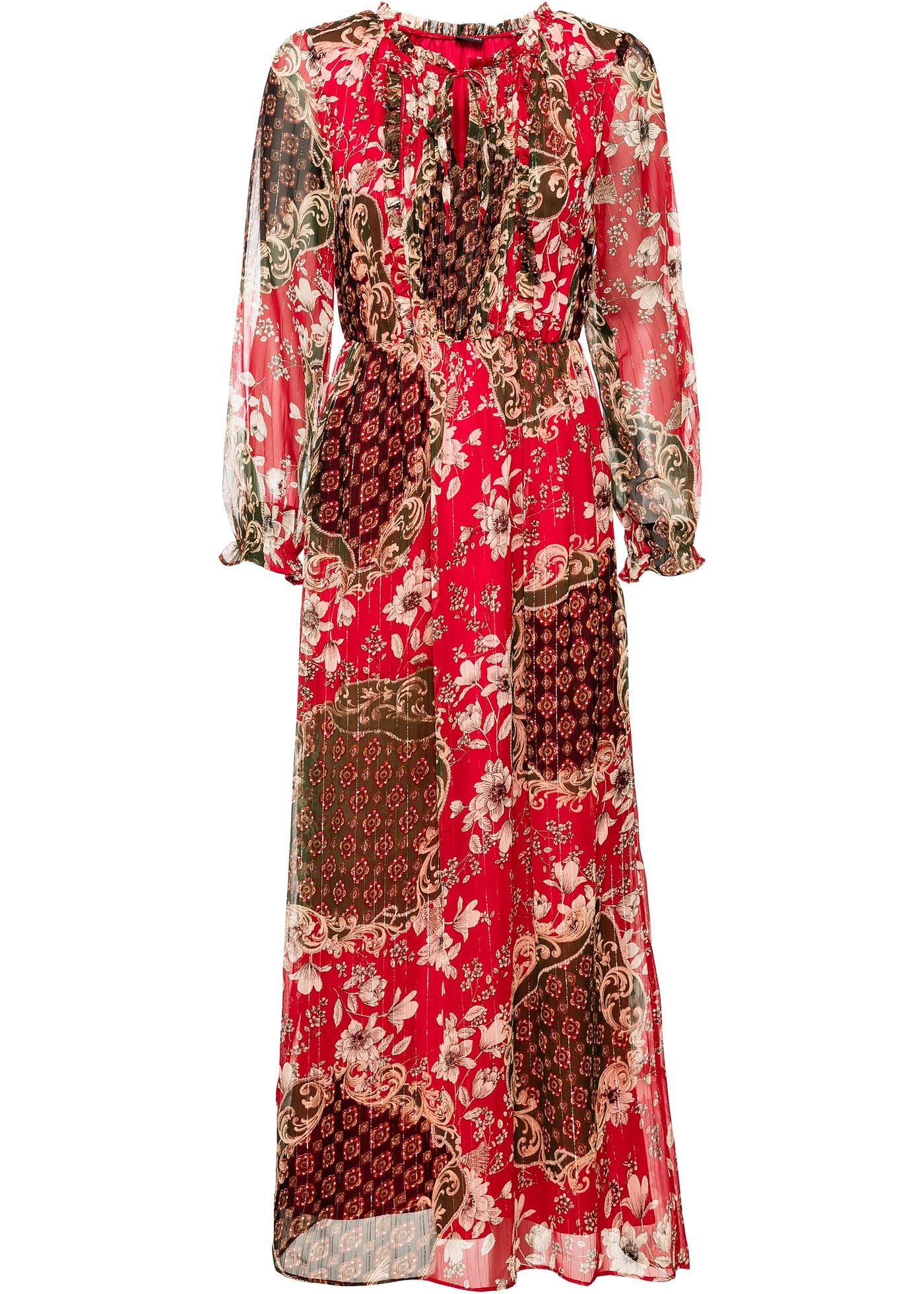 Robe longue imprimée