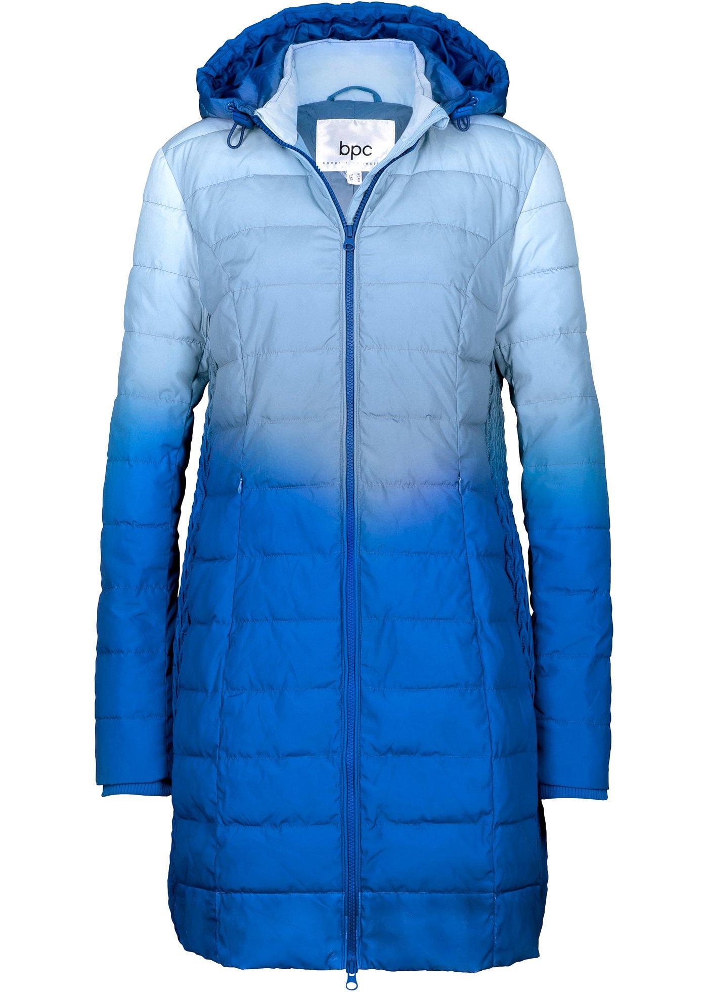 Veste matelassée avec dégradé de couleur