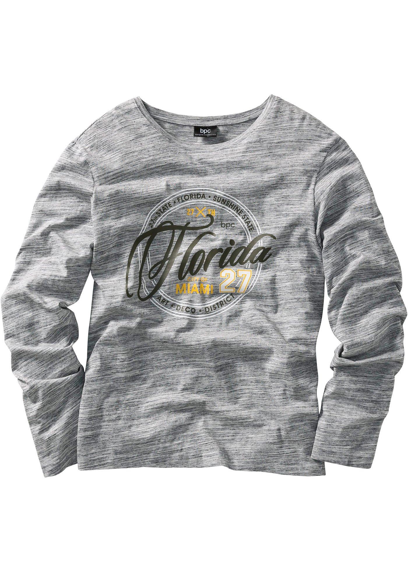 T-shirt manches longues à imprimé