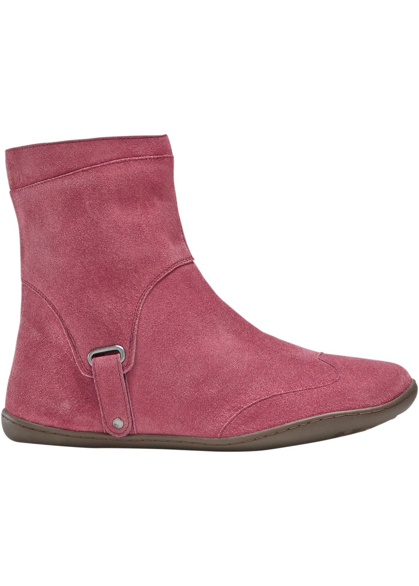 boots femme cuir bordeaux
