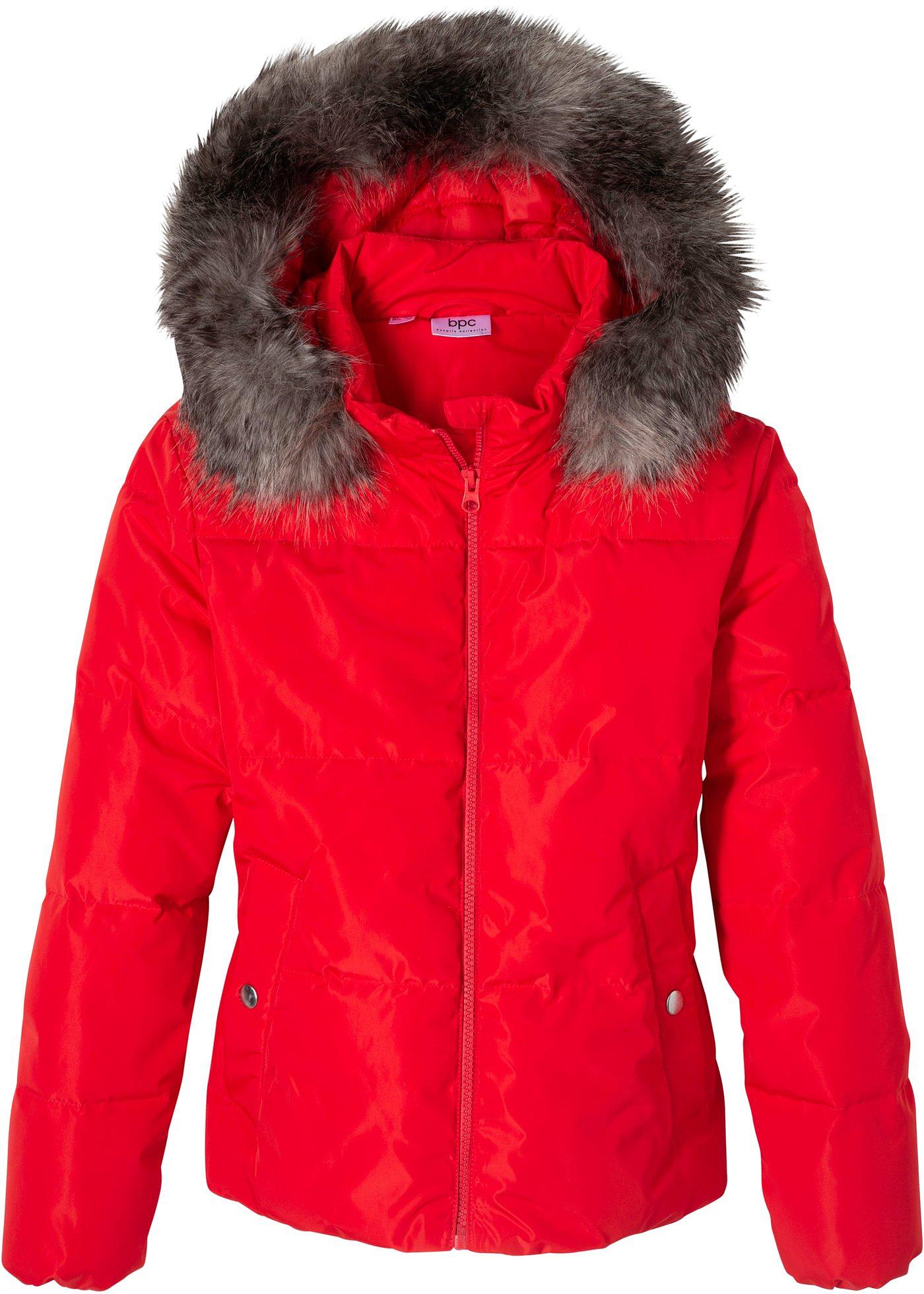 Veste fille matelassée à capuche