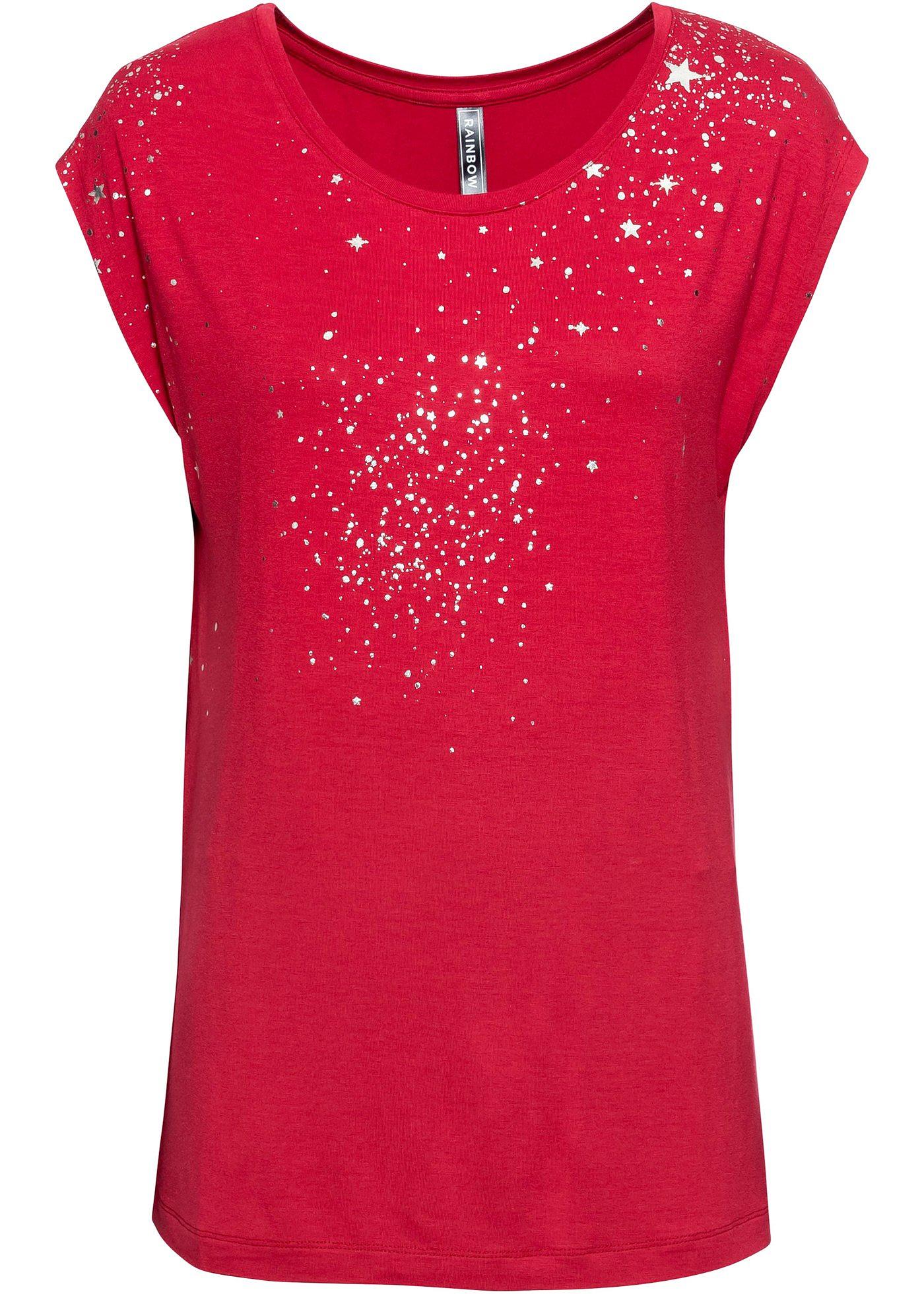 T-shirt à étoiles brillantes